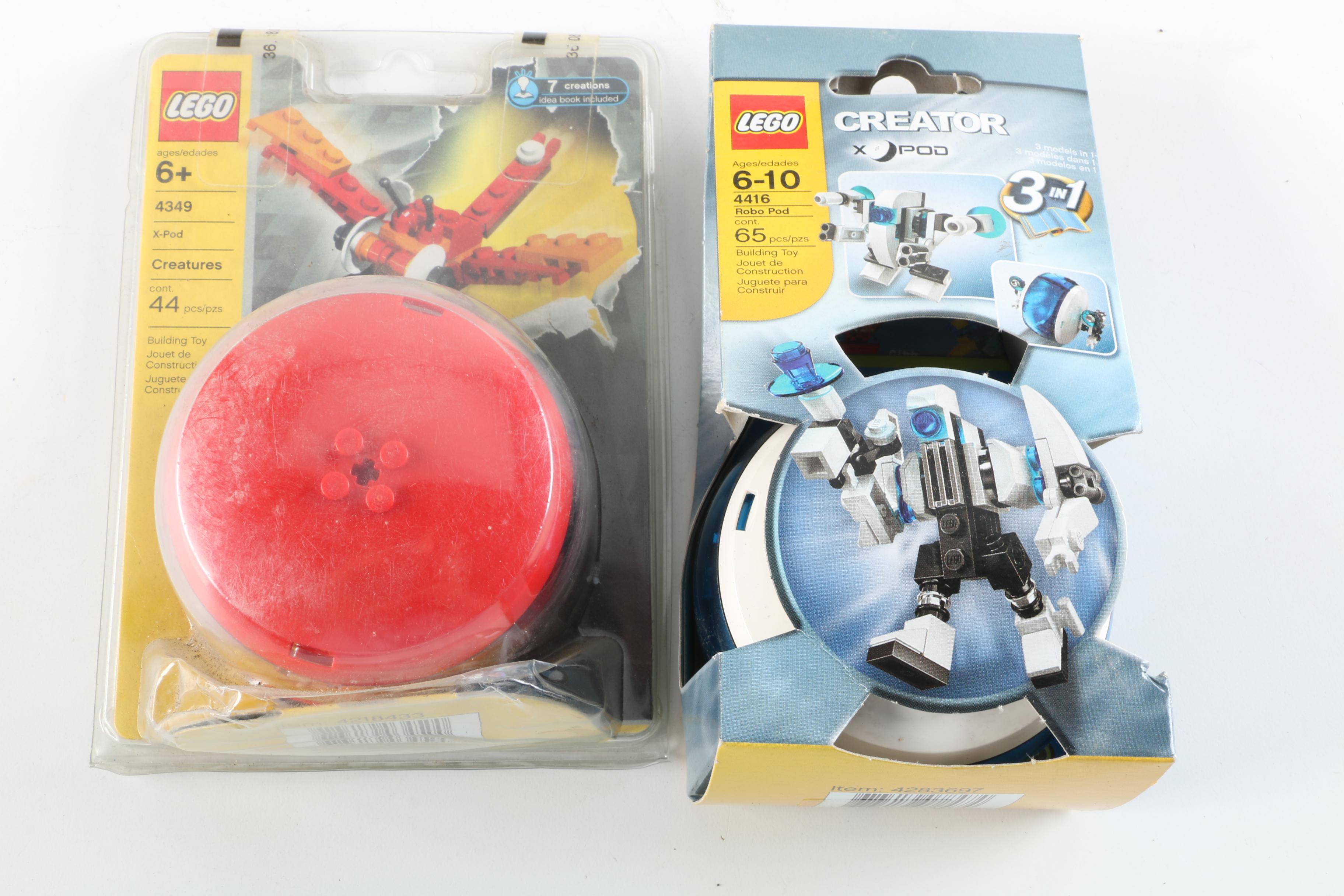 LEGO Technic Throwbots, X-Pod Kits, and Other Sets