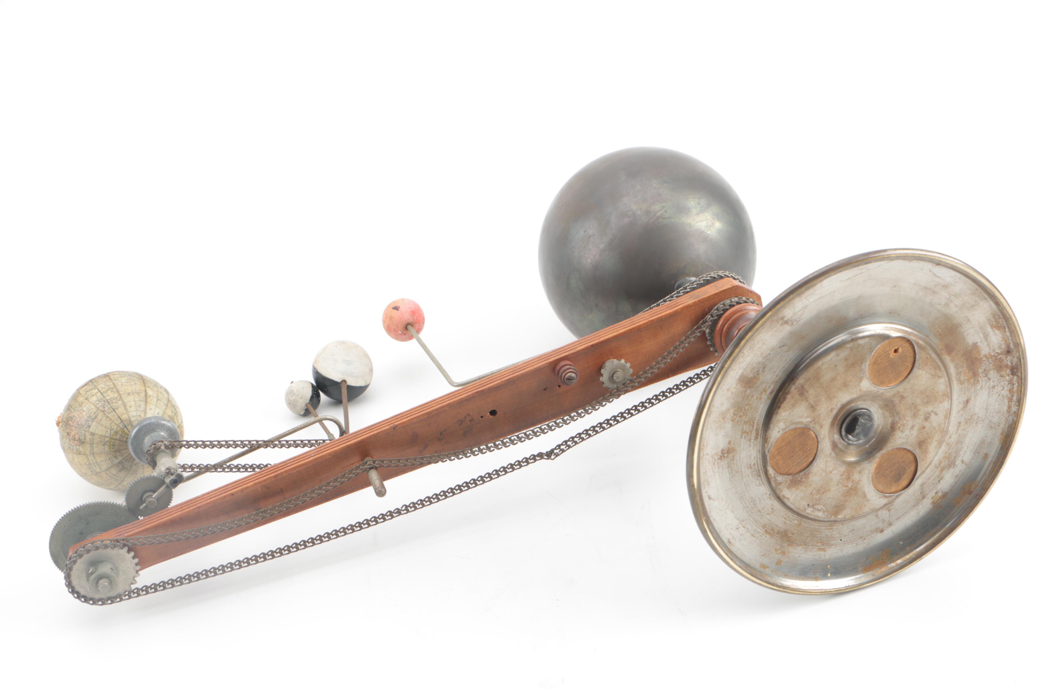 1908 Trippensee Planetarium Co. Orrery