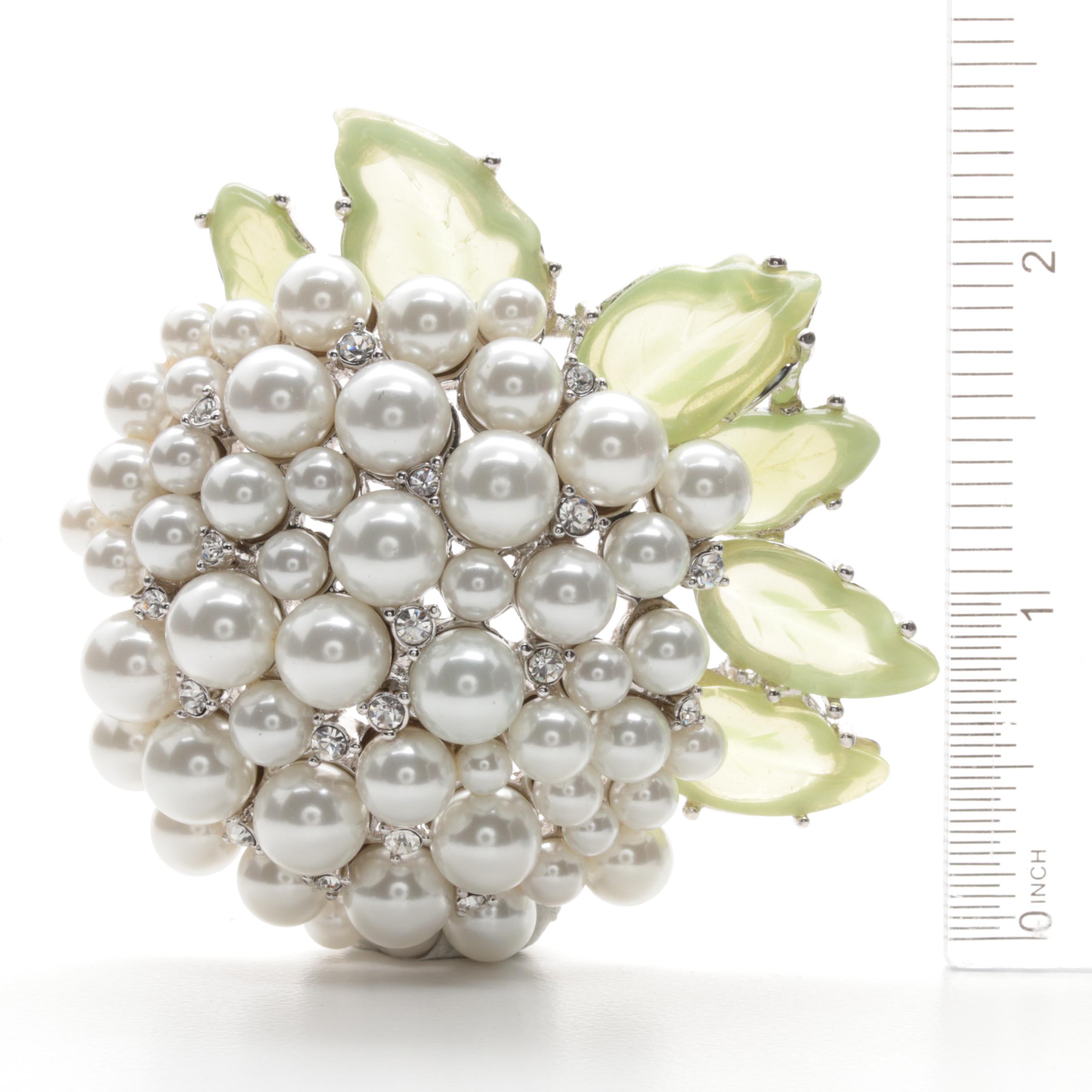 Nolan Miller Costume Jewelry Featuring Imitation Pearl