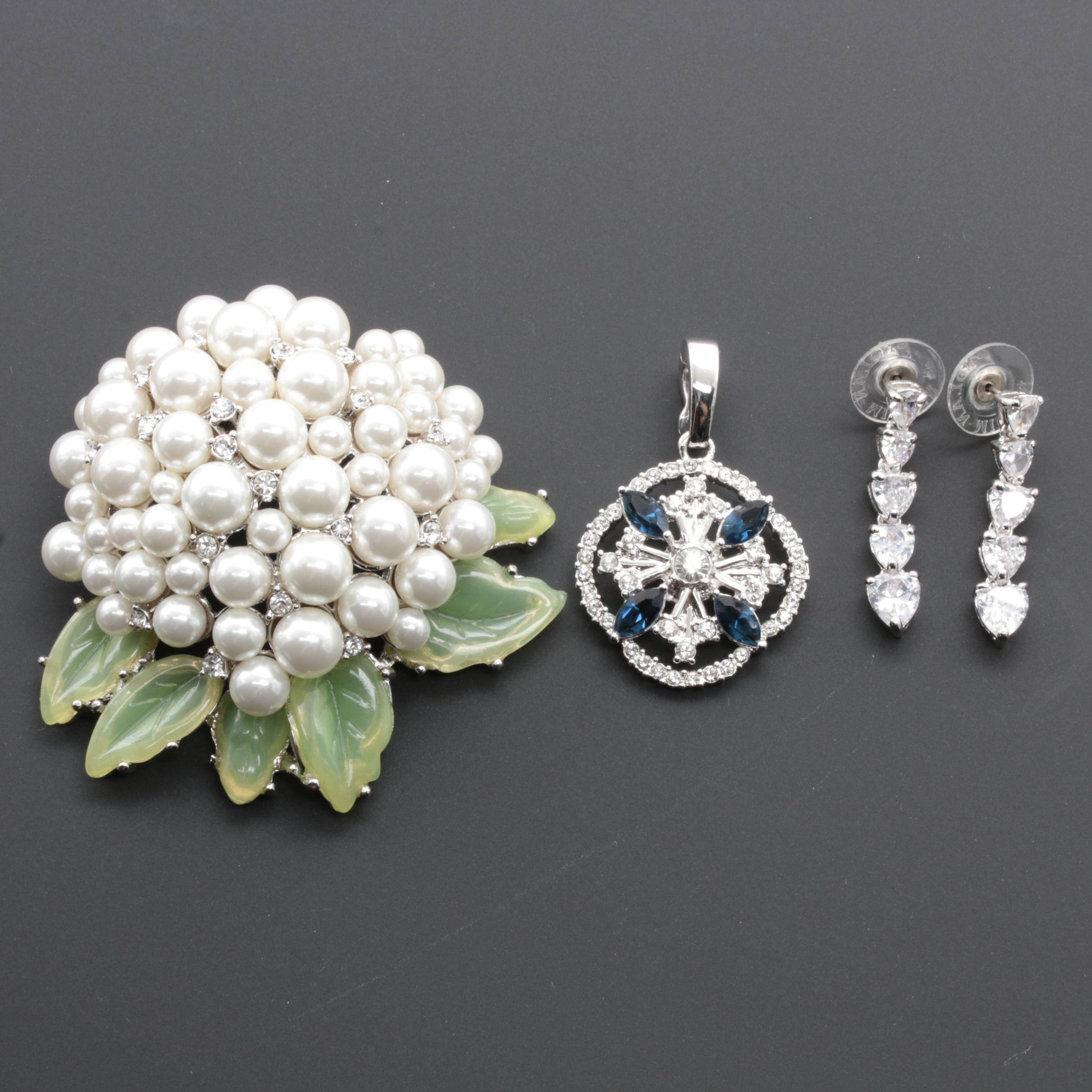 Nolan Miller Costume Jewelry Featuring Imitation Pearl