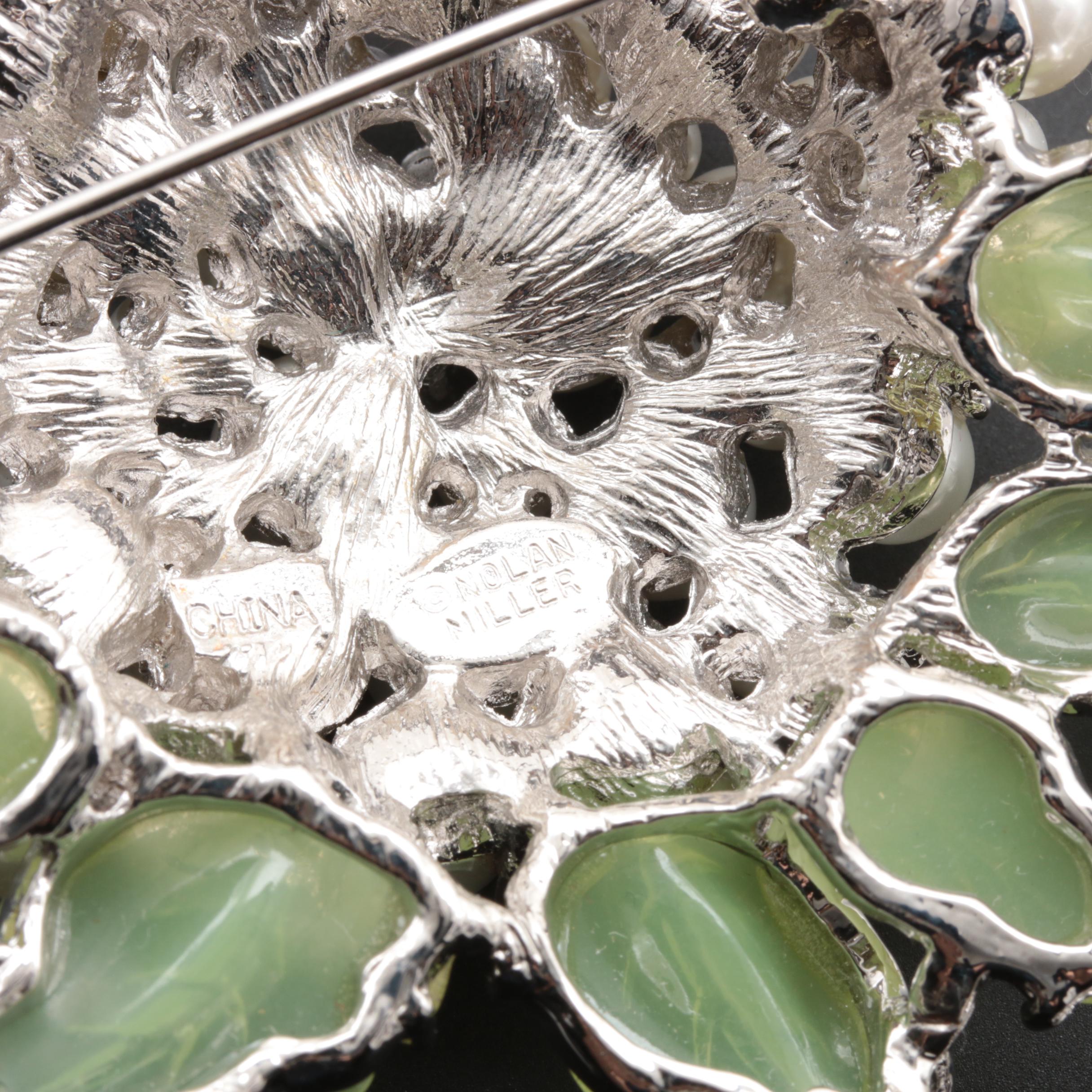 Nolan Miller Costume Jewelry Featuring Imitation Pearl