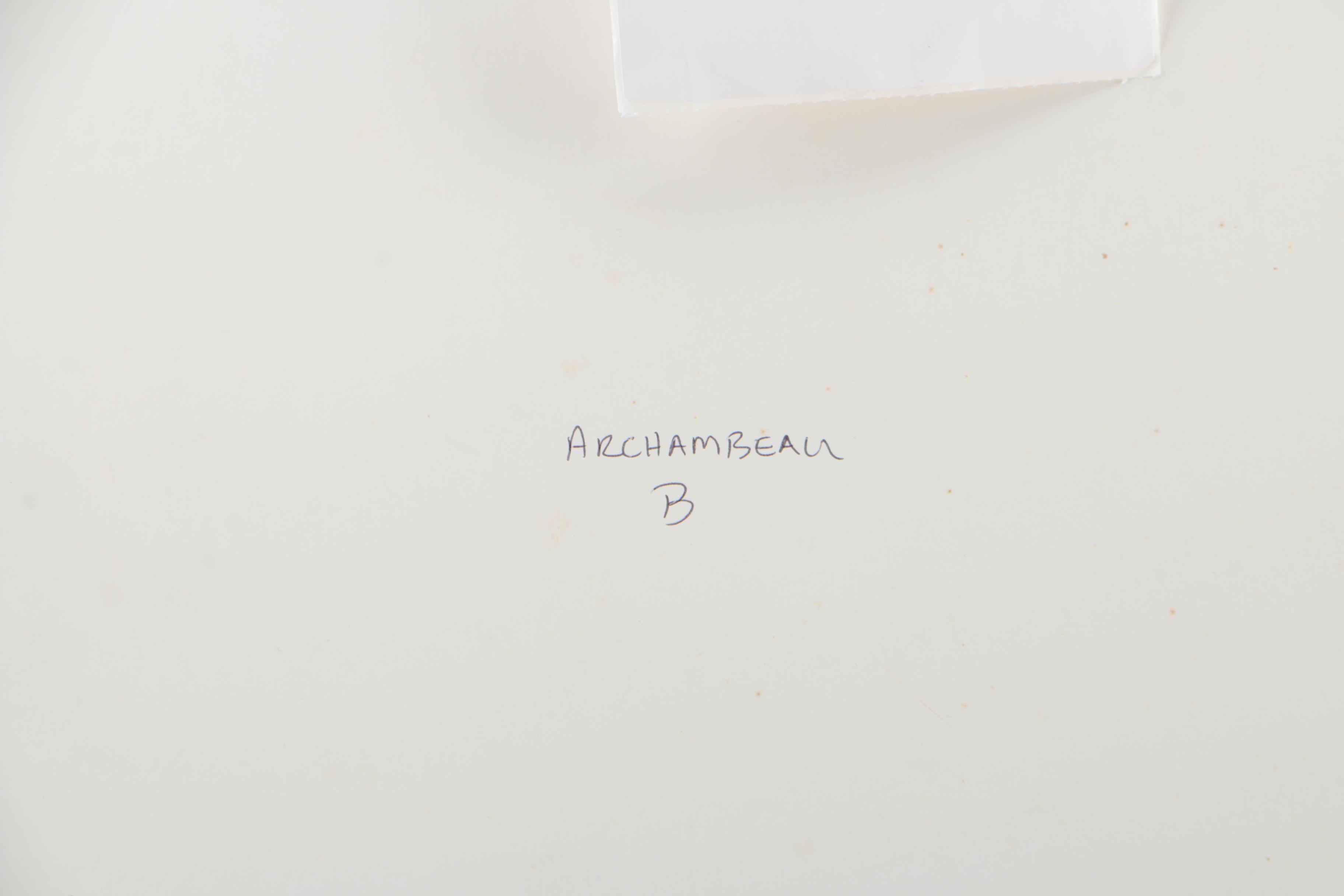 Ruby L. Archambeau Digital Photographs of Native American Figures