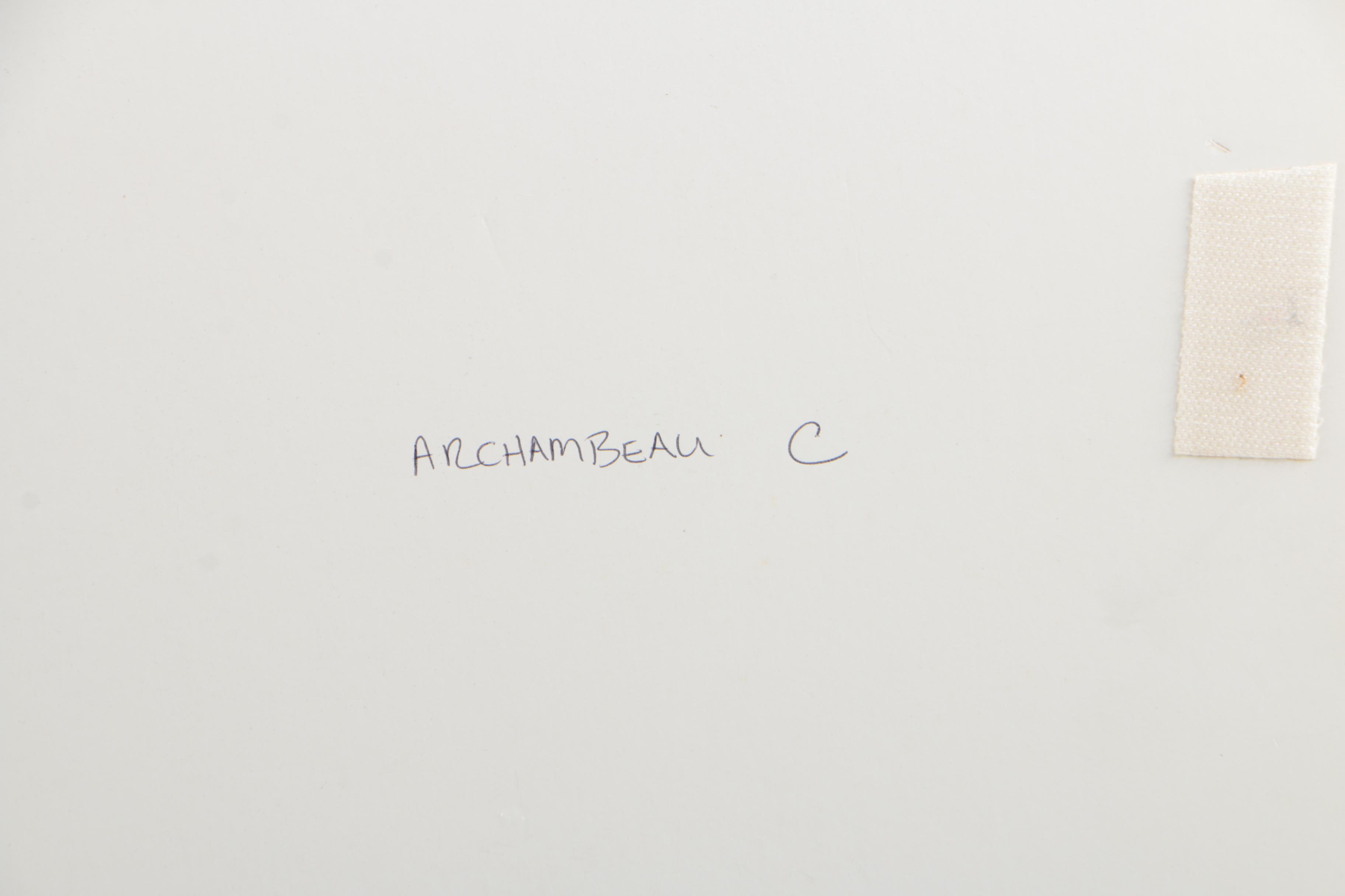 Ruby L. Archambeau Digital Photographs of Native American Figures