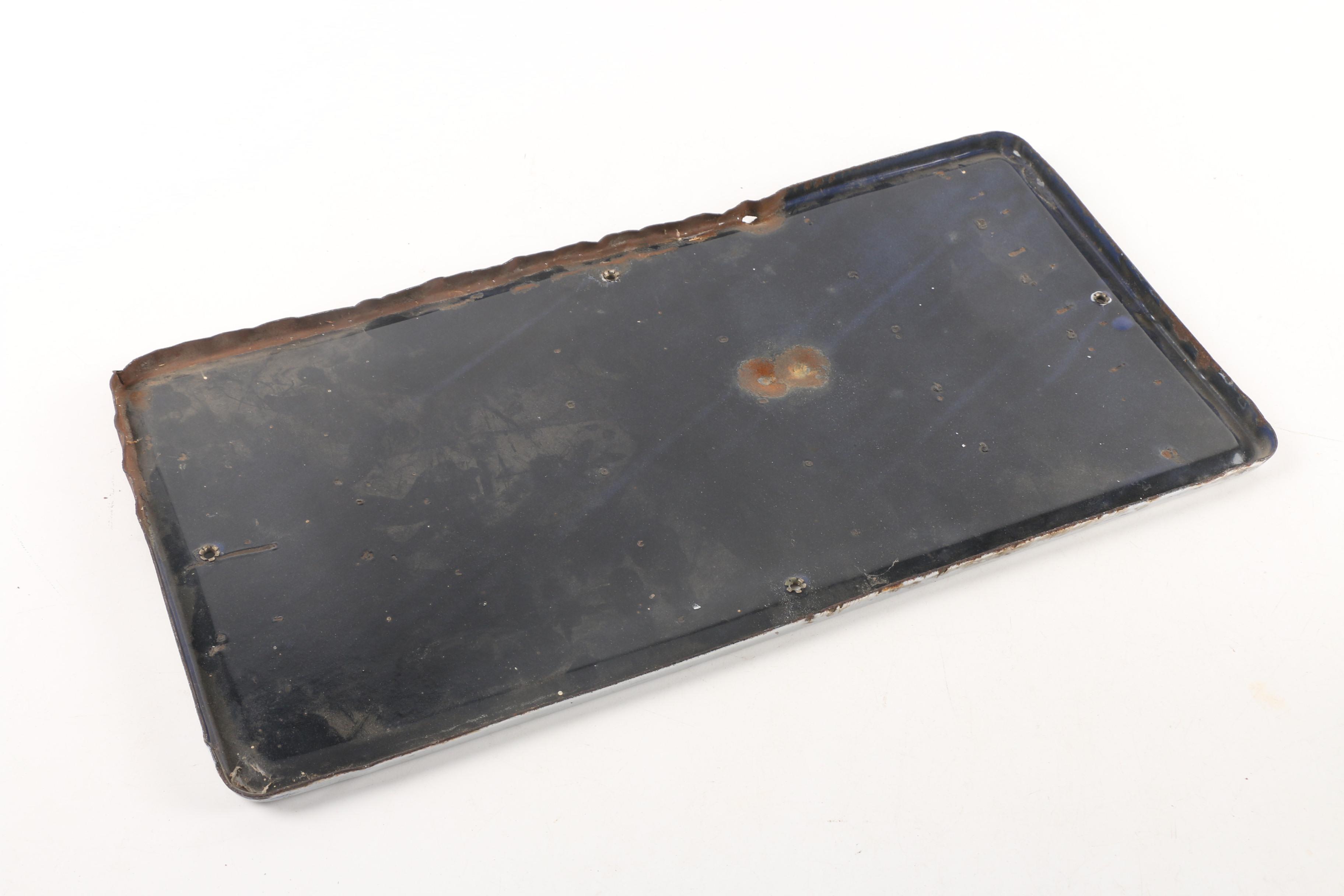 Vintage Piedmont "The Virginia Cigarette" Sign