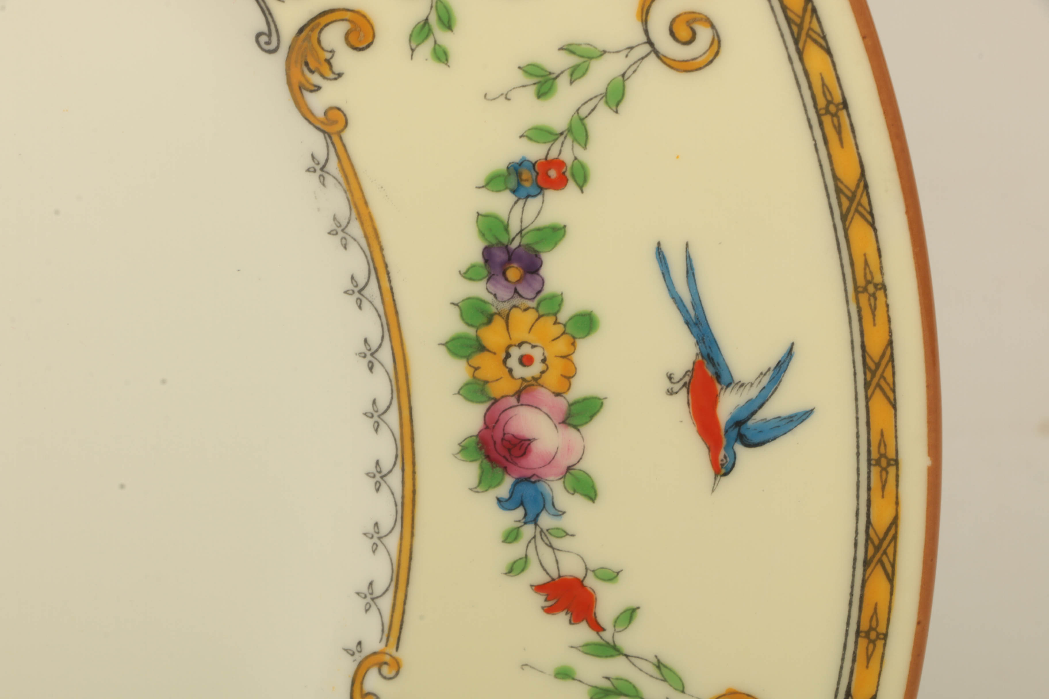 Cauldon China "Melton" Dinner Plates Retailed by Tiffany & Co.