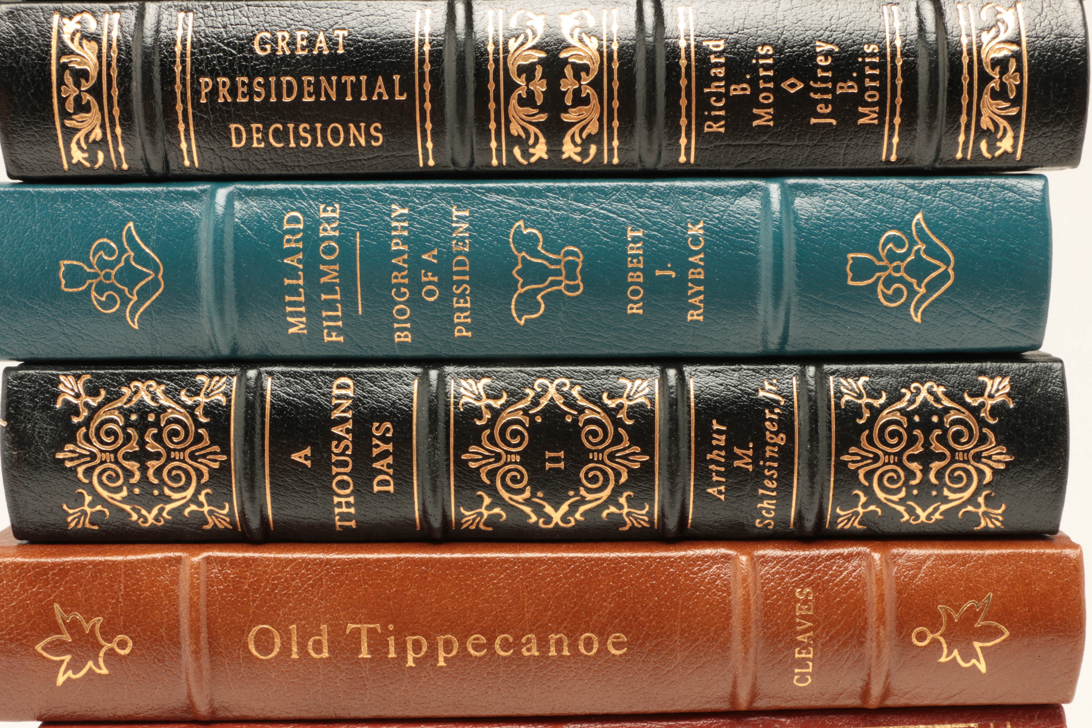 Easton Press Leatherbound Collector's Editions Featuring Arthur M. Schlesinger,