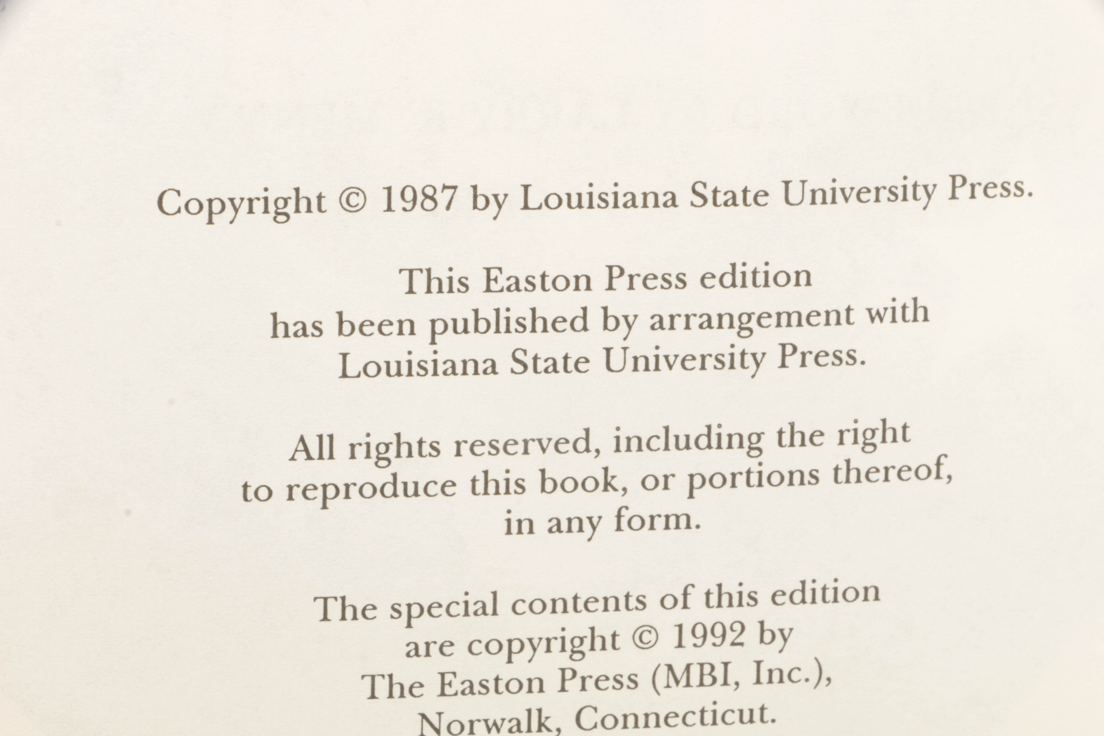 Easton Press Leatherbound Collector's Editions Featuring Arthur M. Schlesinger,
