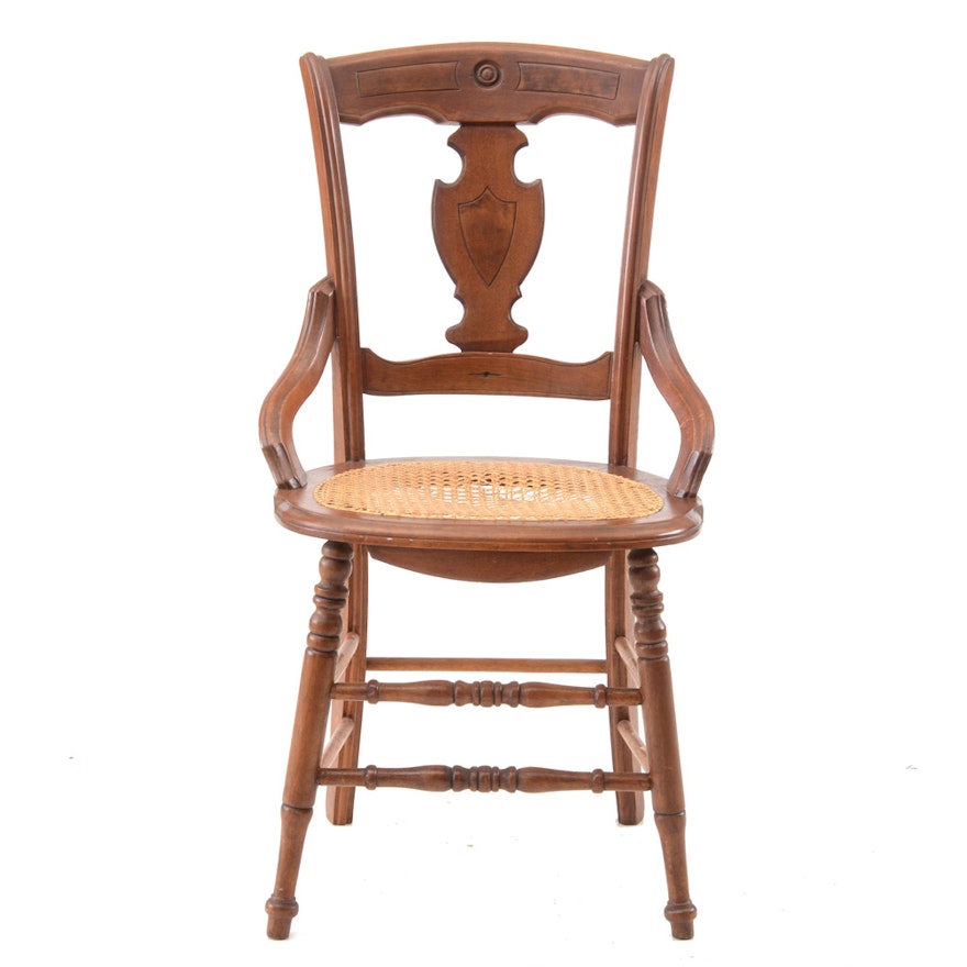 Antique Walnut Side Chair