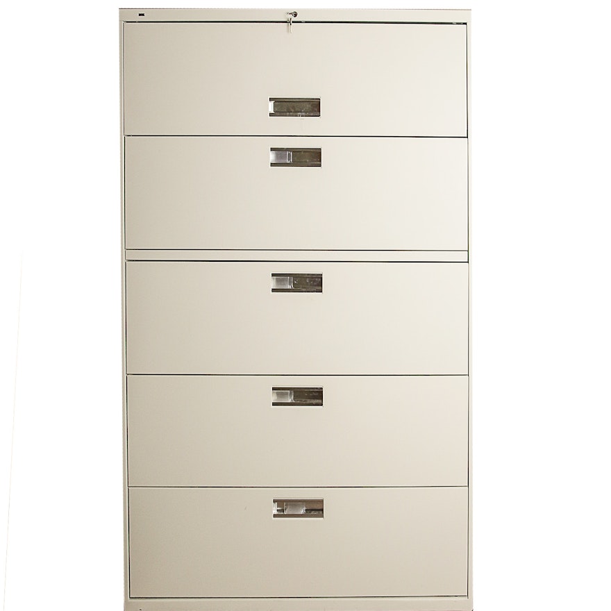 Five Drawer Standing Filing Cabinet