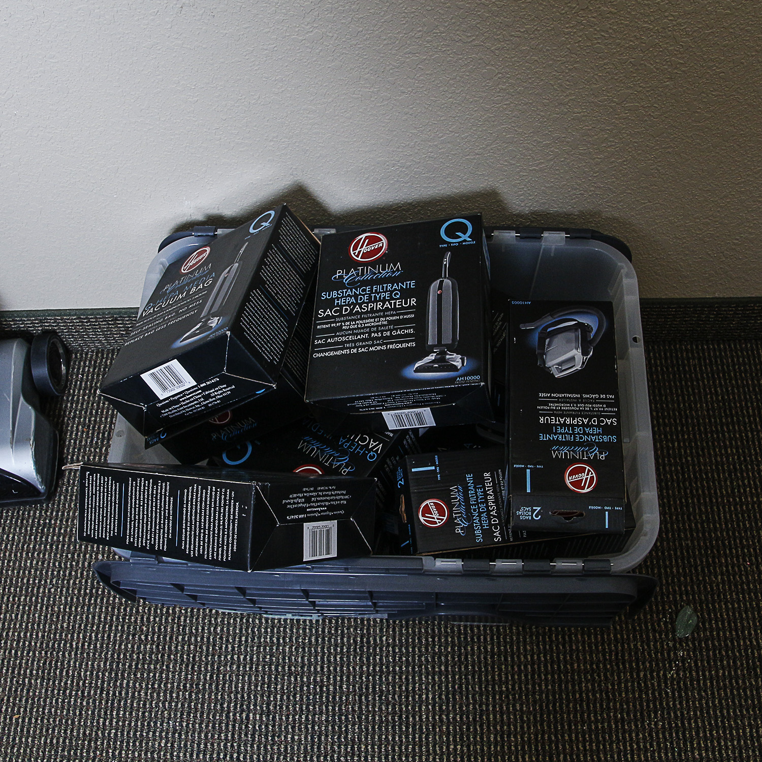 Hoover Platinum Vacuum Cleaner and Q-Hepa Vacuum Bags