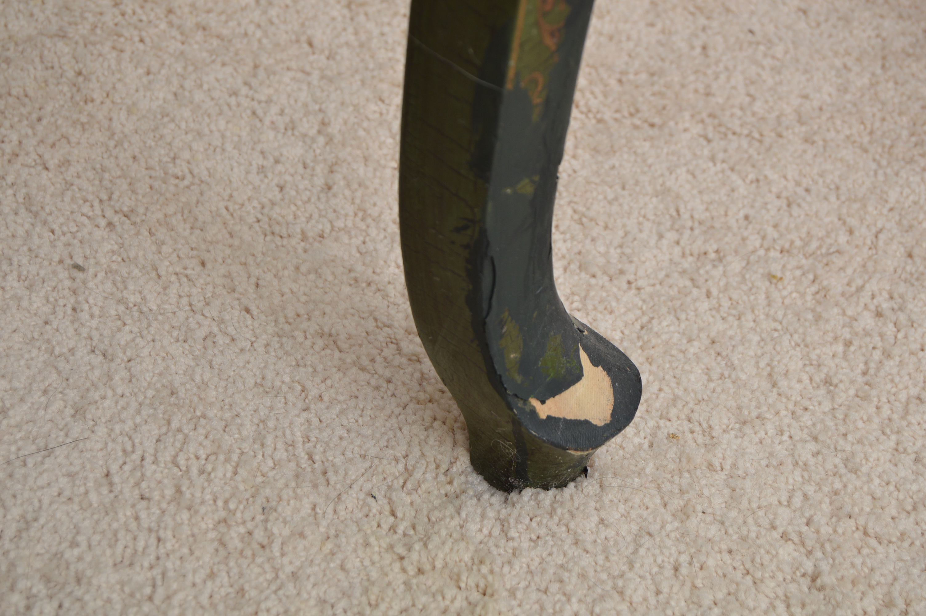 Matched Pair of Painted Asian Inspired Tables