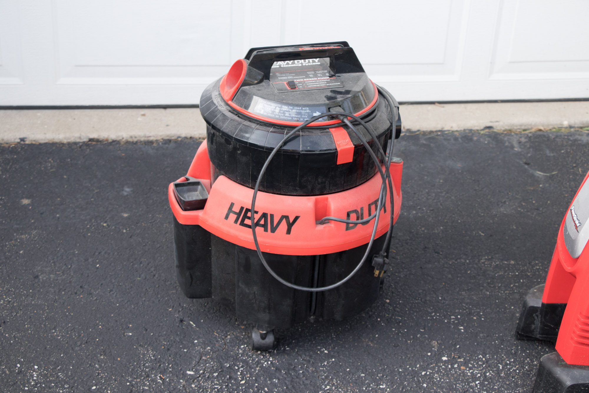 PowerStroke 1700 PSI Pressure Washer and Kenmore Power Spray Carpet Cleaner