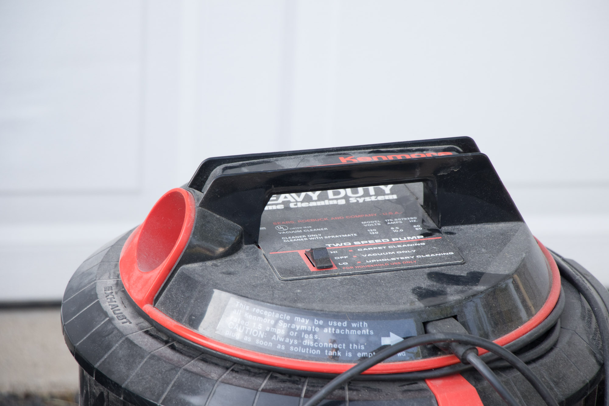 PowerStroke 1700 PSI Pressure Washer and Kenmore Power Spray Carpet Cleaner