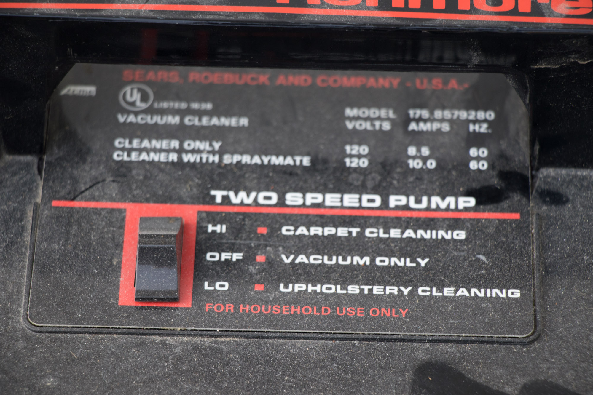 PowerStroke 1700 PSI Pressure Washer and Kenmore Power Spray Carpet Cleaner