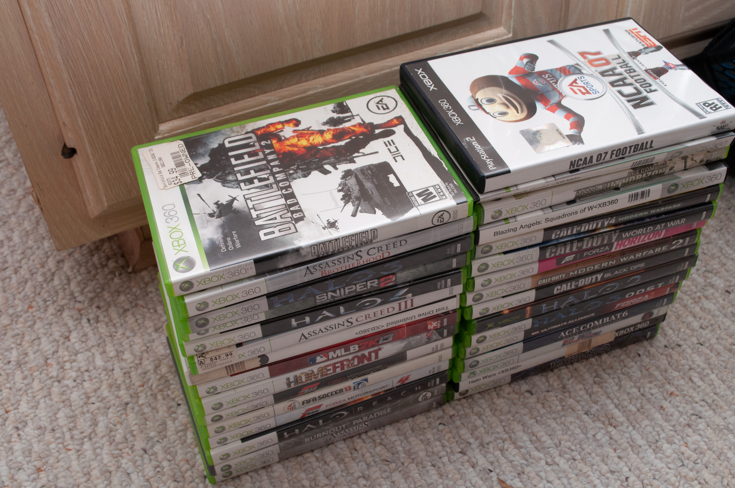 XBOX360 Video Game Collection