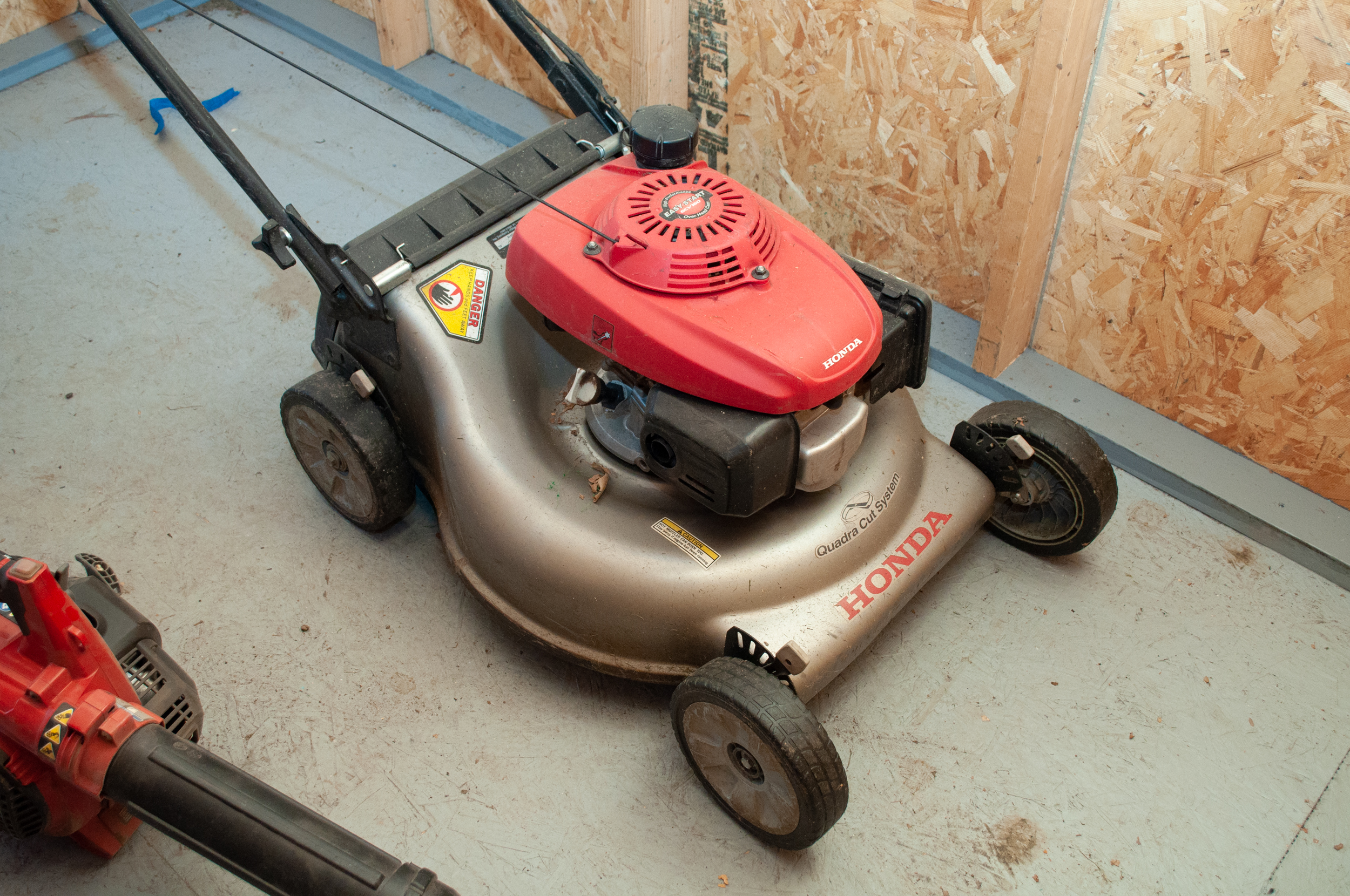 Honda Easy Start Push Mower with Leaf Attachment Bag