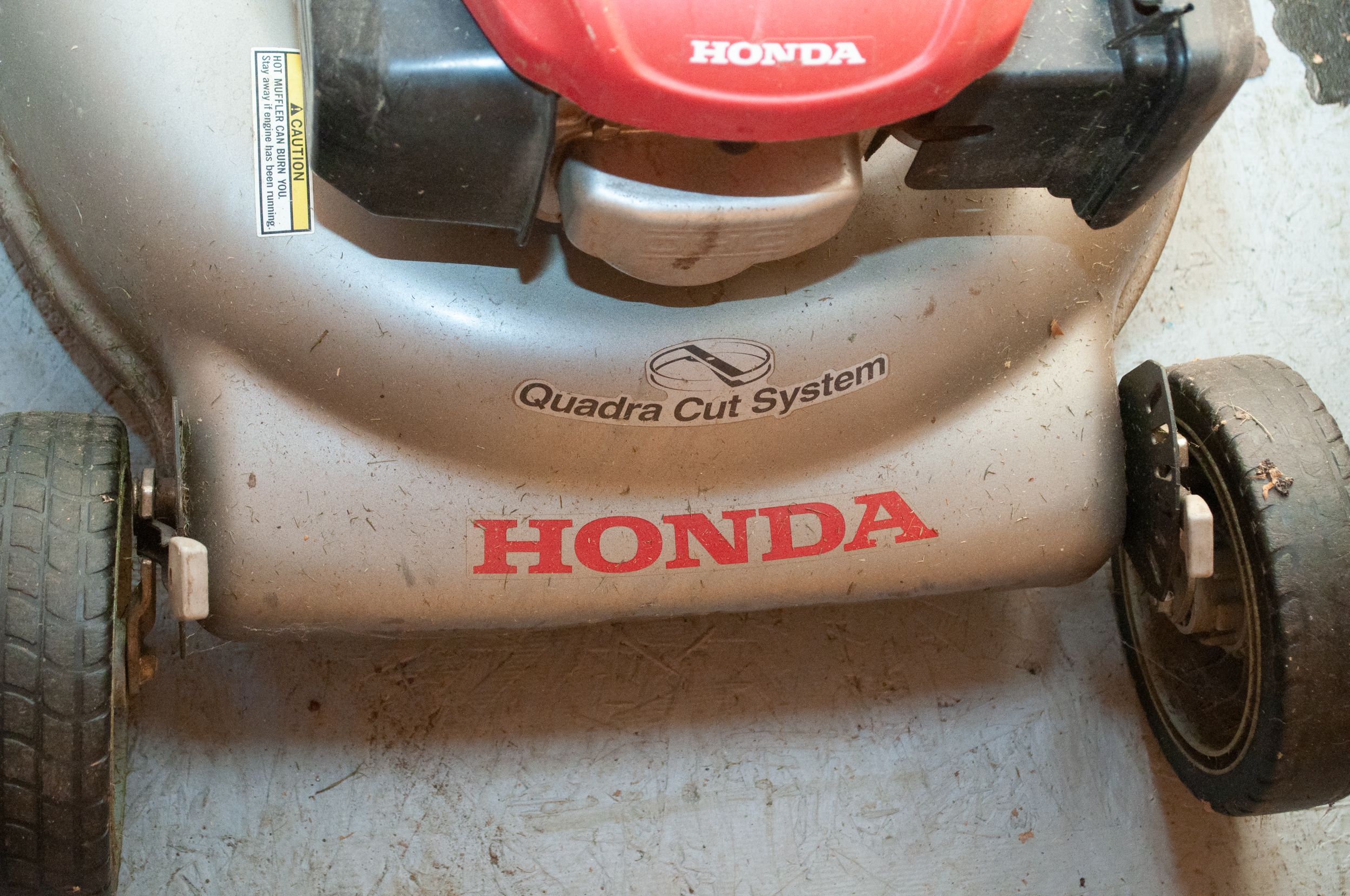 Honda Easy Start Push Mower with Leaf Attachment Bag