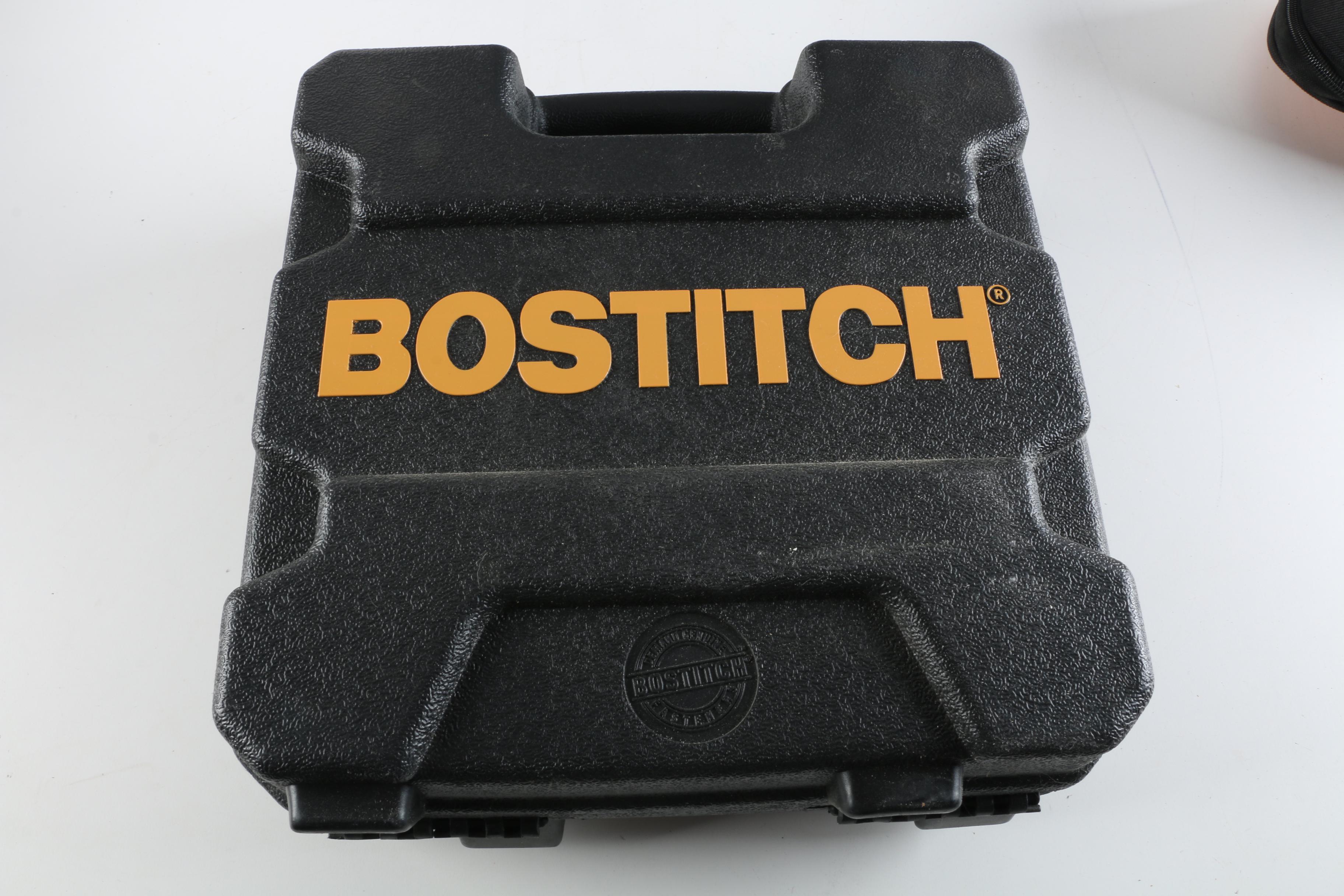 Power Tools Including Bostitch Brad Nailer, Ridgid Jobmax, and More