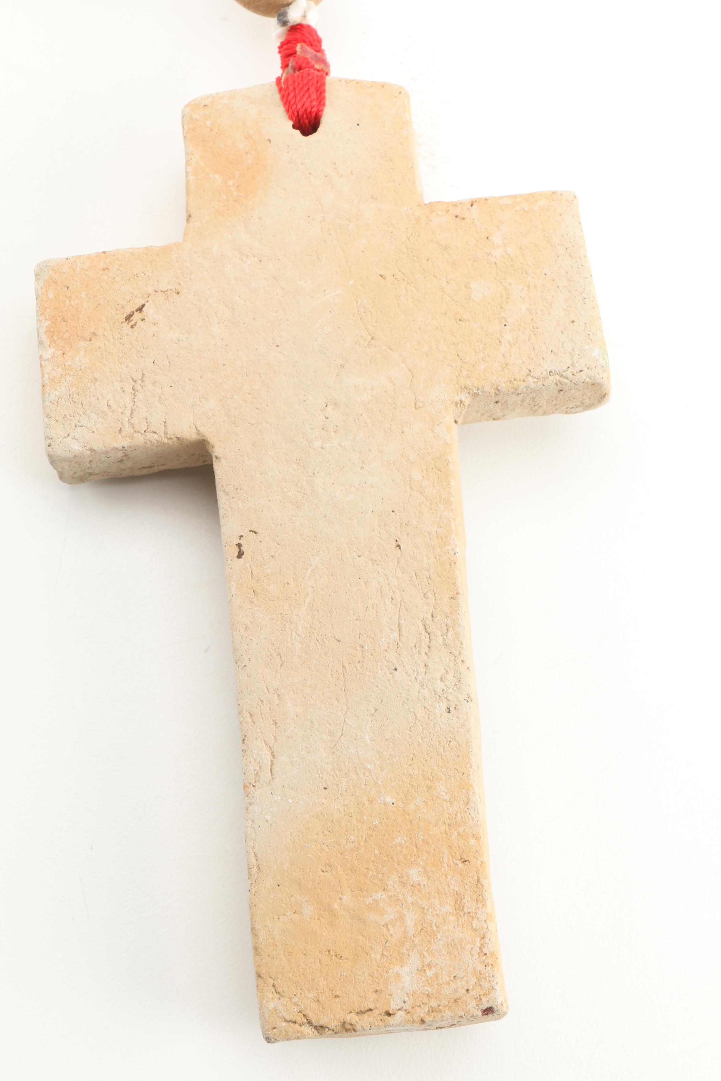 Earthenware Display Rosary