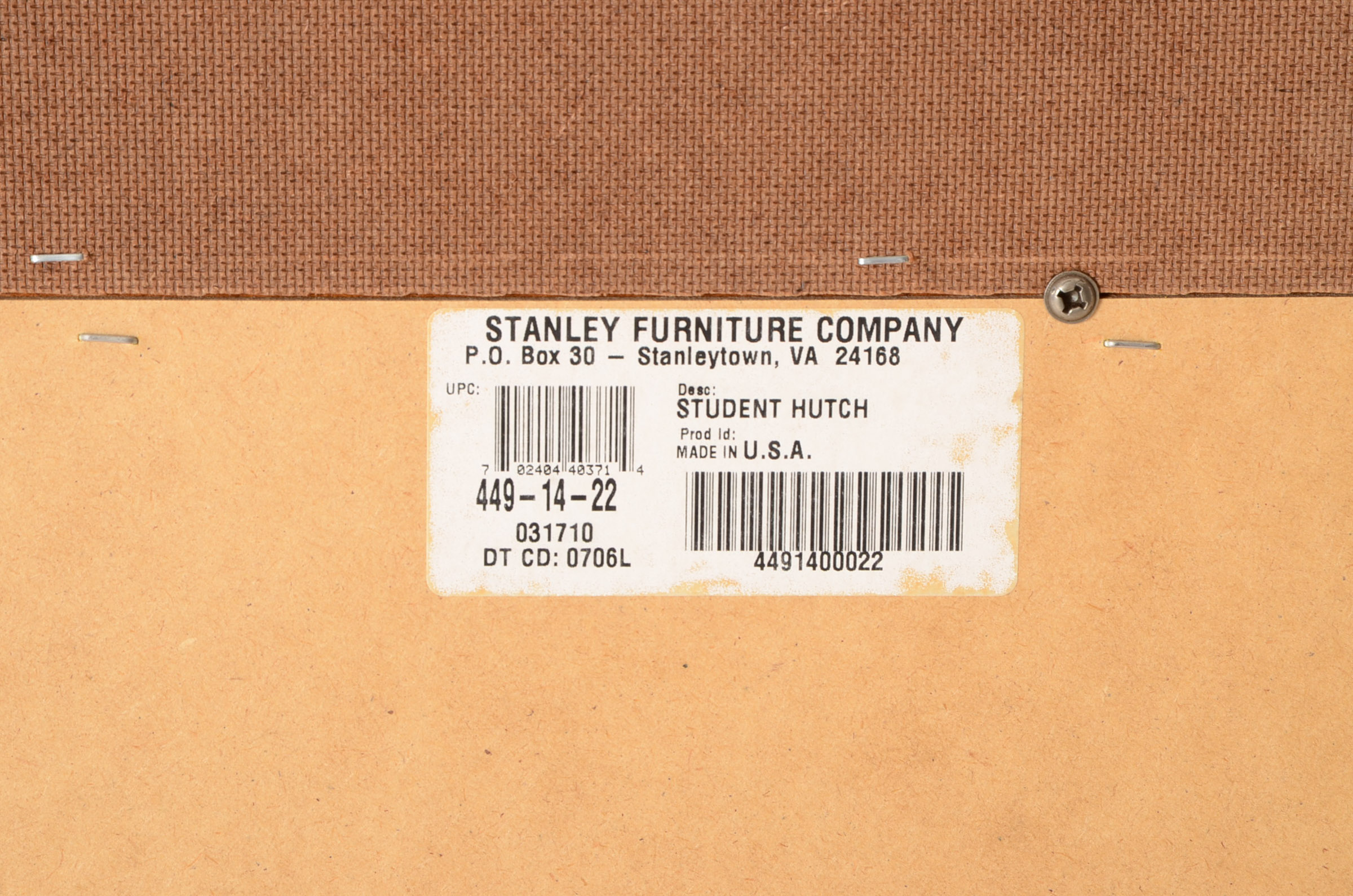 Stanley "Young America" Desk with Hutch