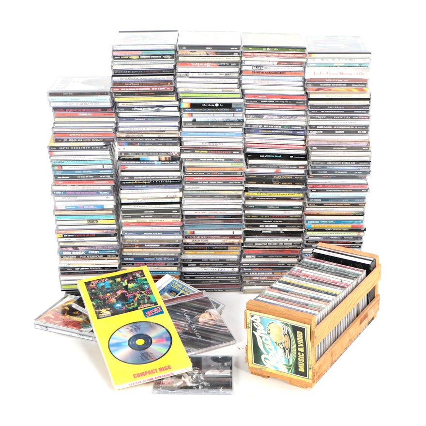 CDs Featuring The Who, Def Leppard, Sting, Kennger Rogers, and More