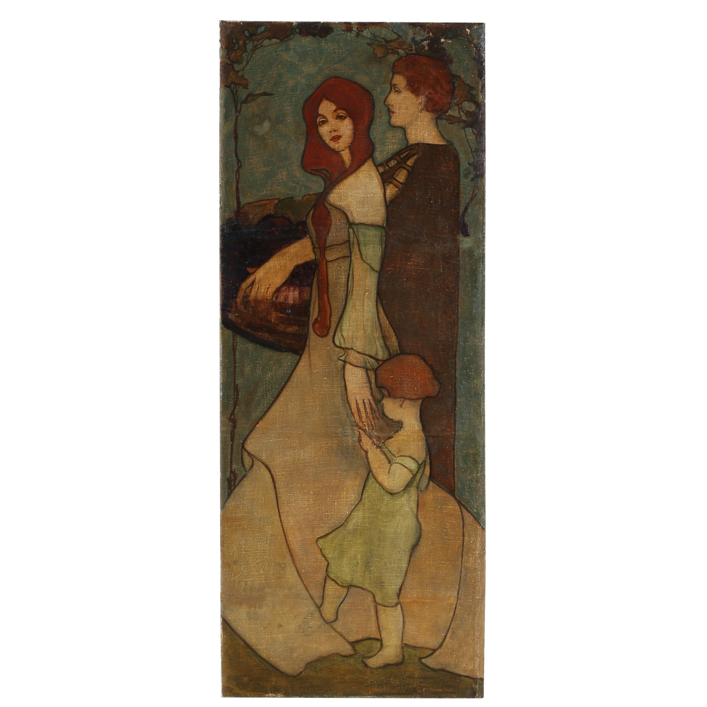 Robert Whitmore Oil Painting "Family"