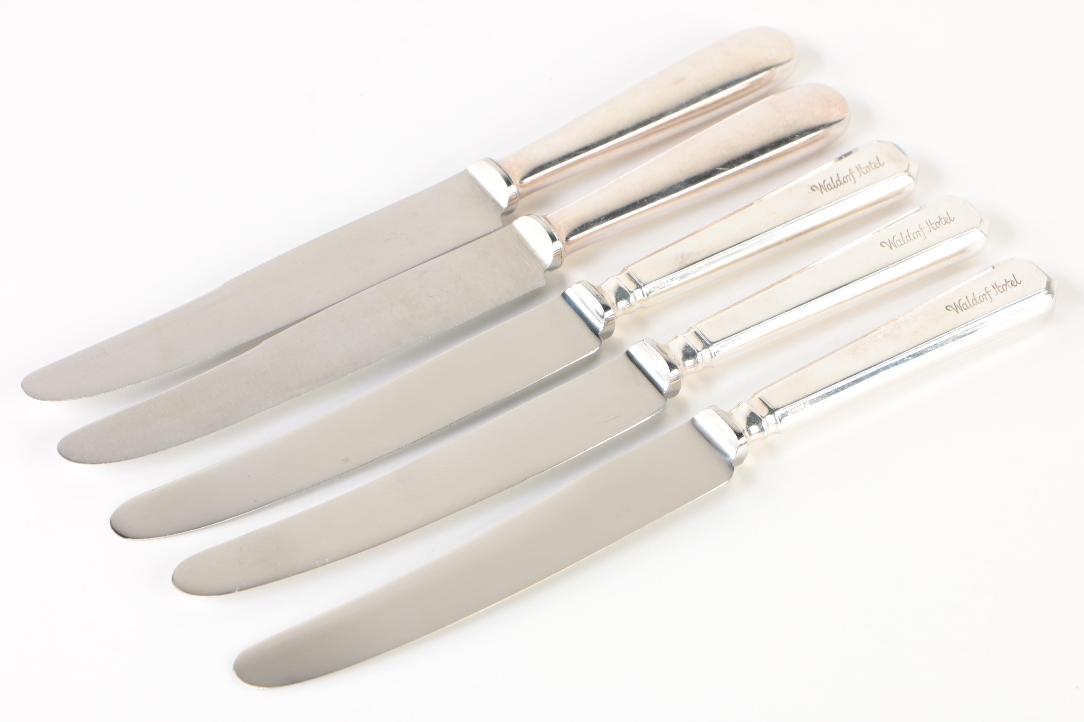 Reed & Barton with Other Silver Plate and Stainless Steel Flatware