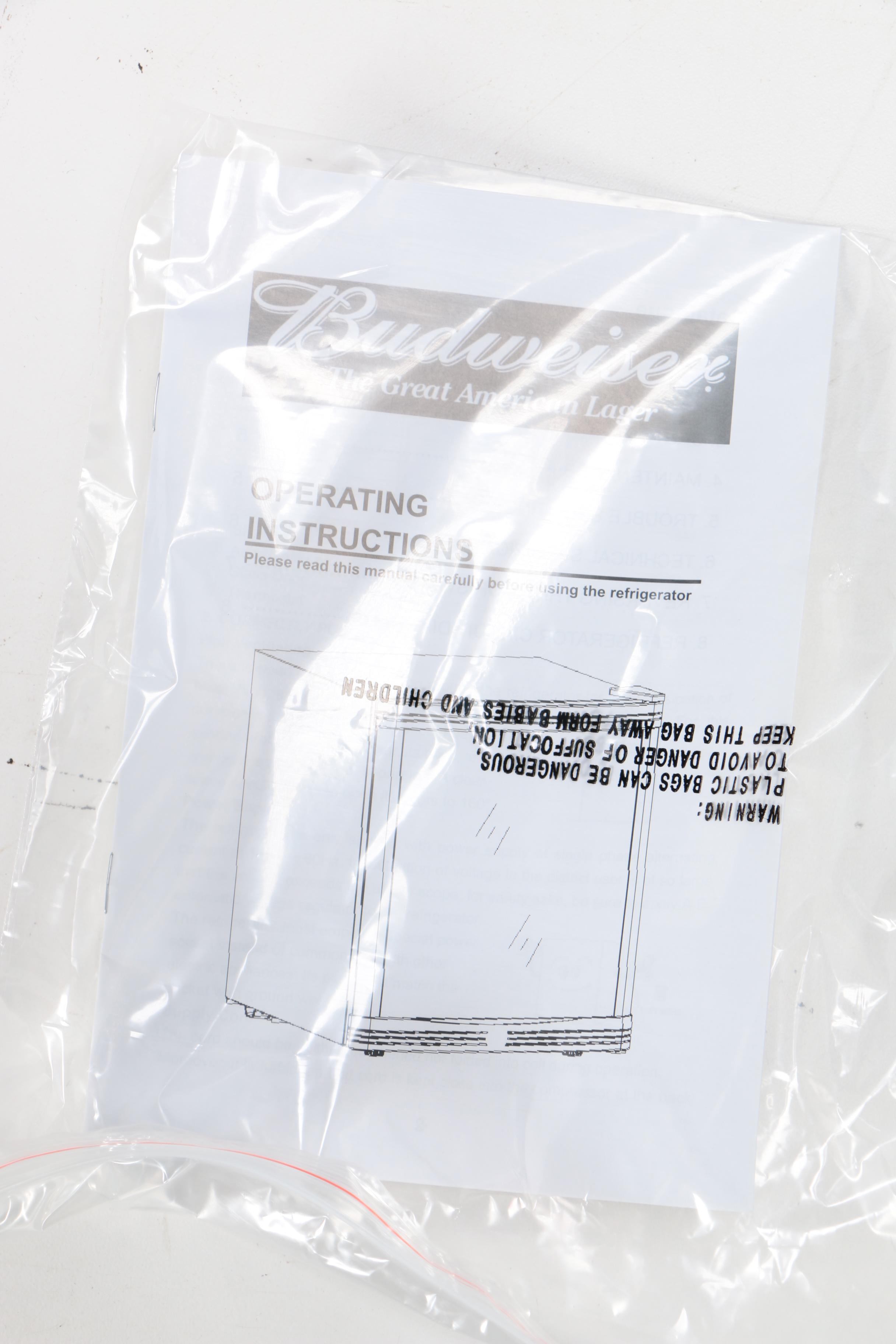 Budweiser "King of Beers" Portable Mini Fridge