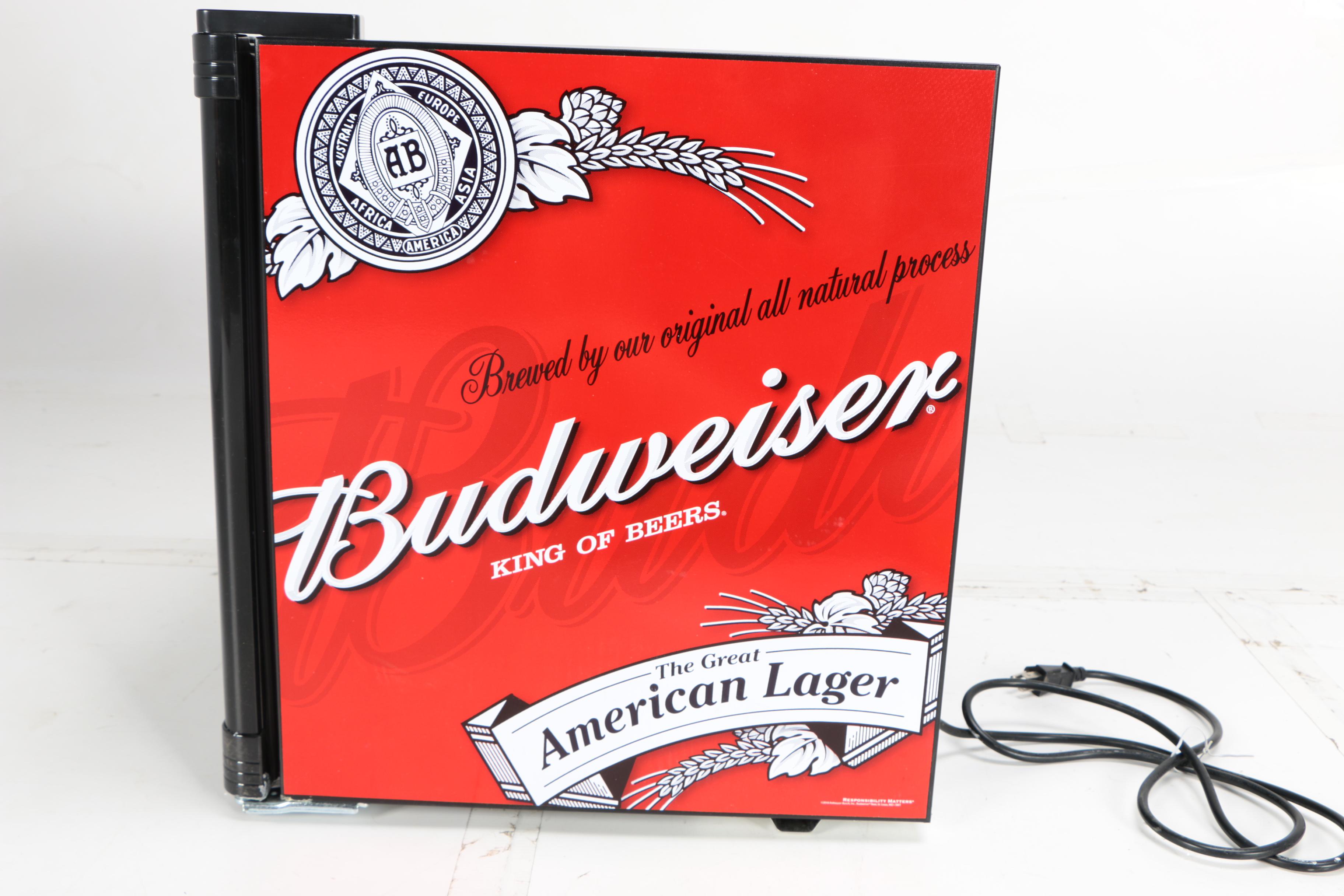 Budweiser "King of Beers" Portable Mini Fridge