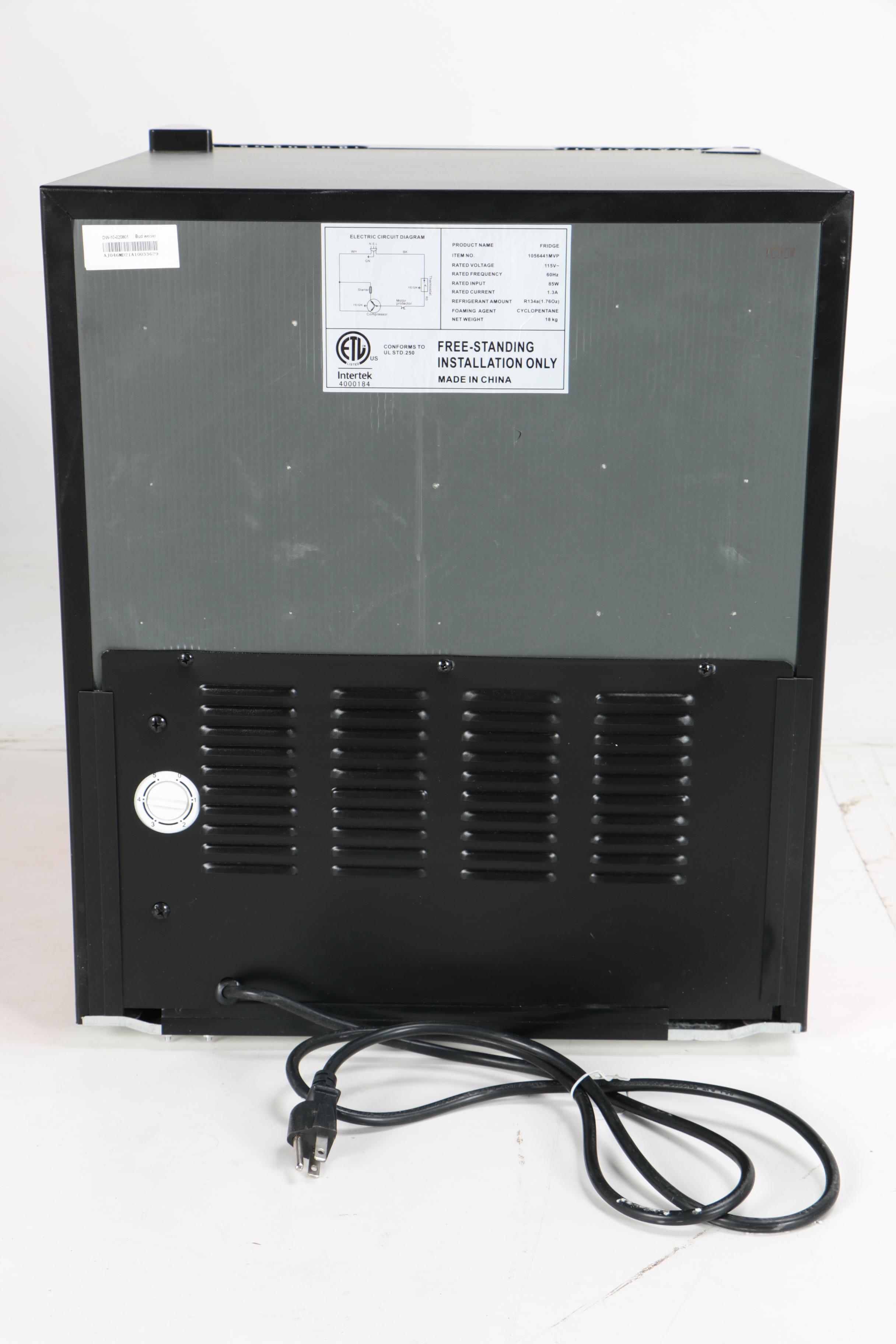 Budweiser "King of Beers" Portable Mini Fridge