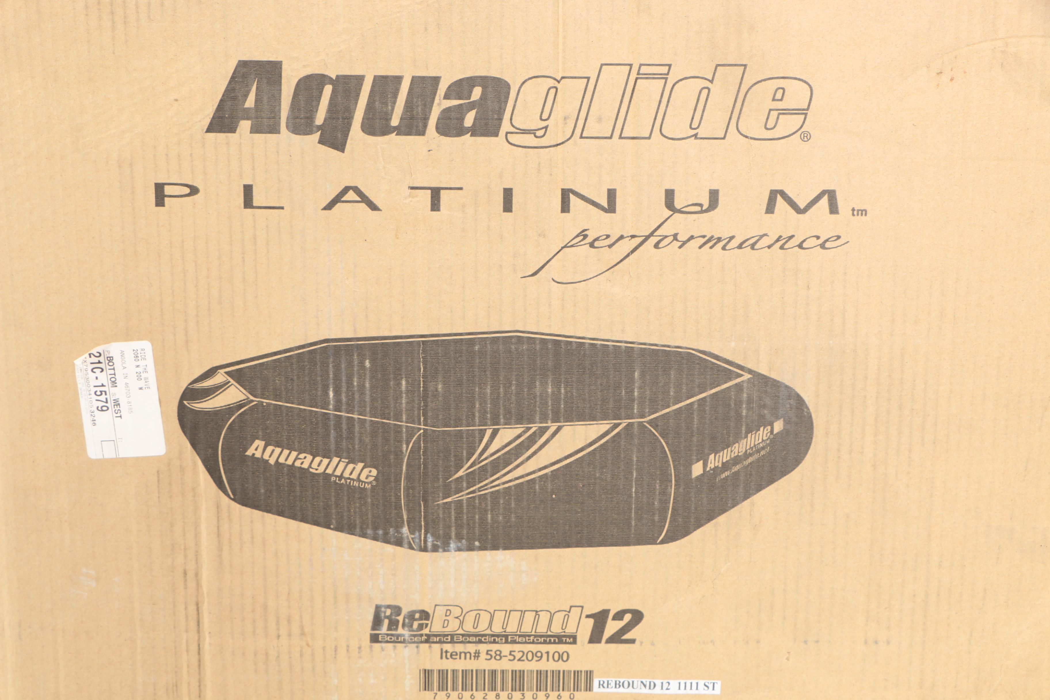 Aquaglide Platinum ReBound 12 Bouncer Water Trampoline