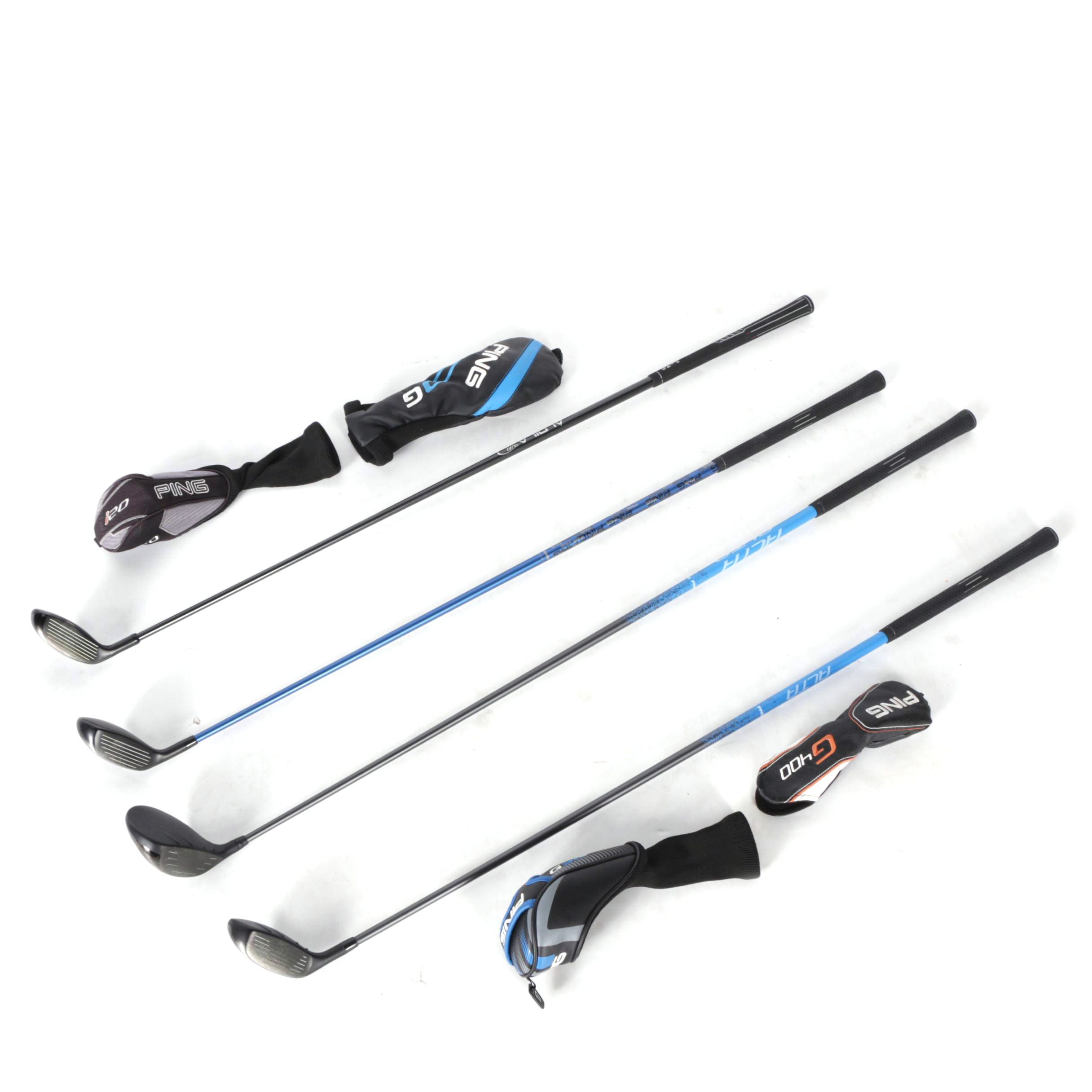 Collection of Ping Golf Clubs