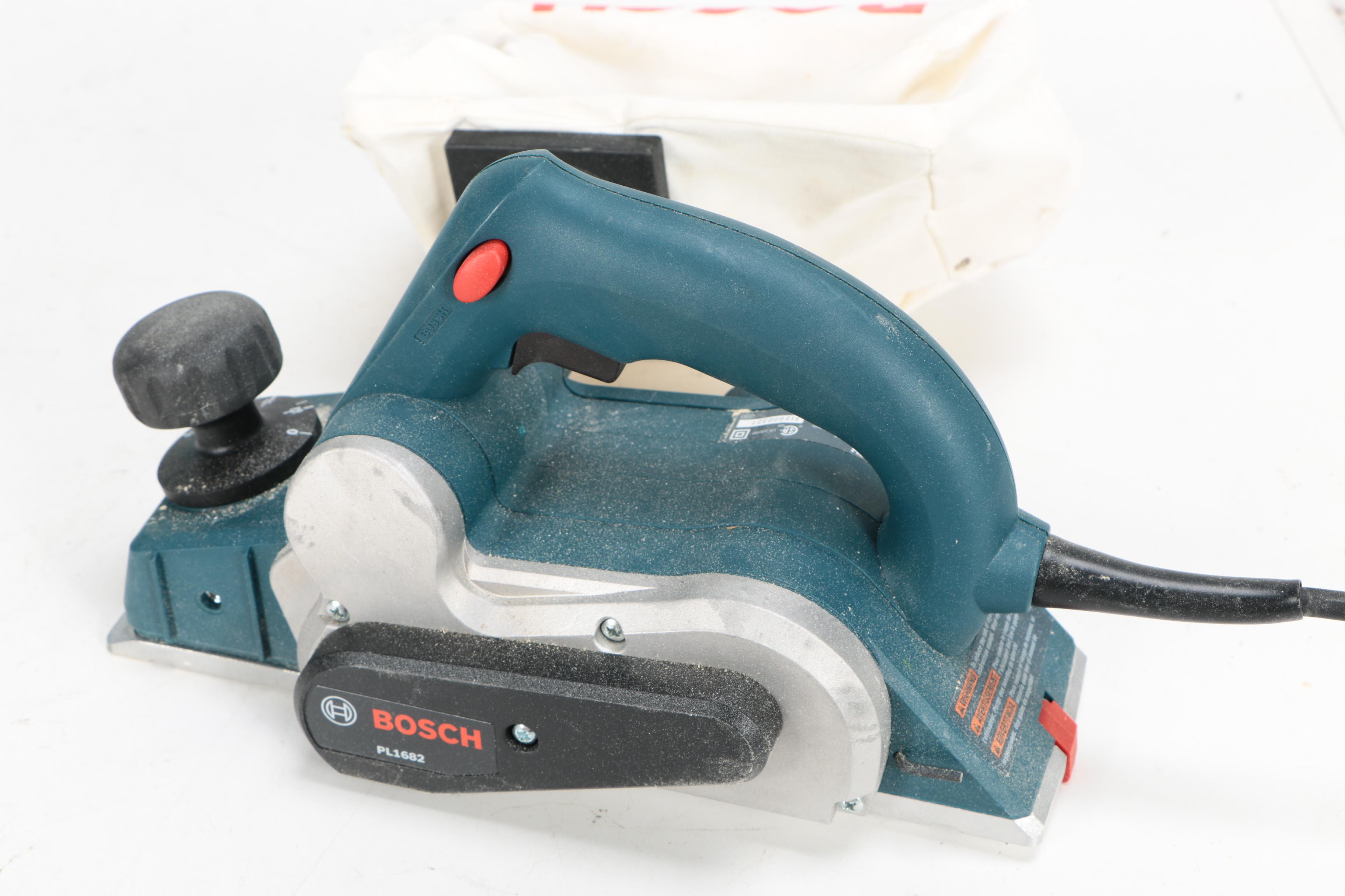 Bosch Corded Circular Saw and Hand Sanders with Blades and Papers
