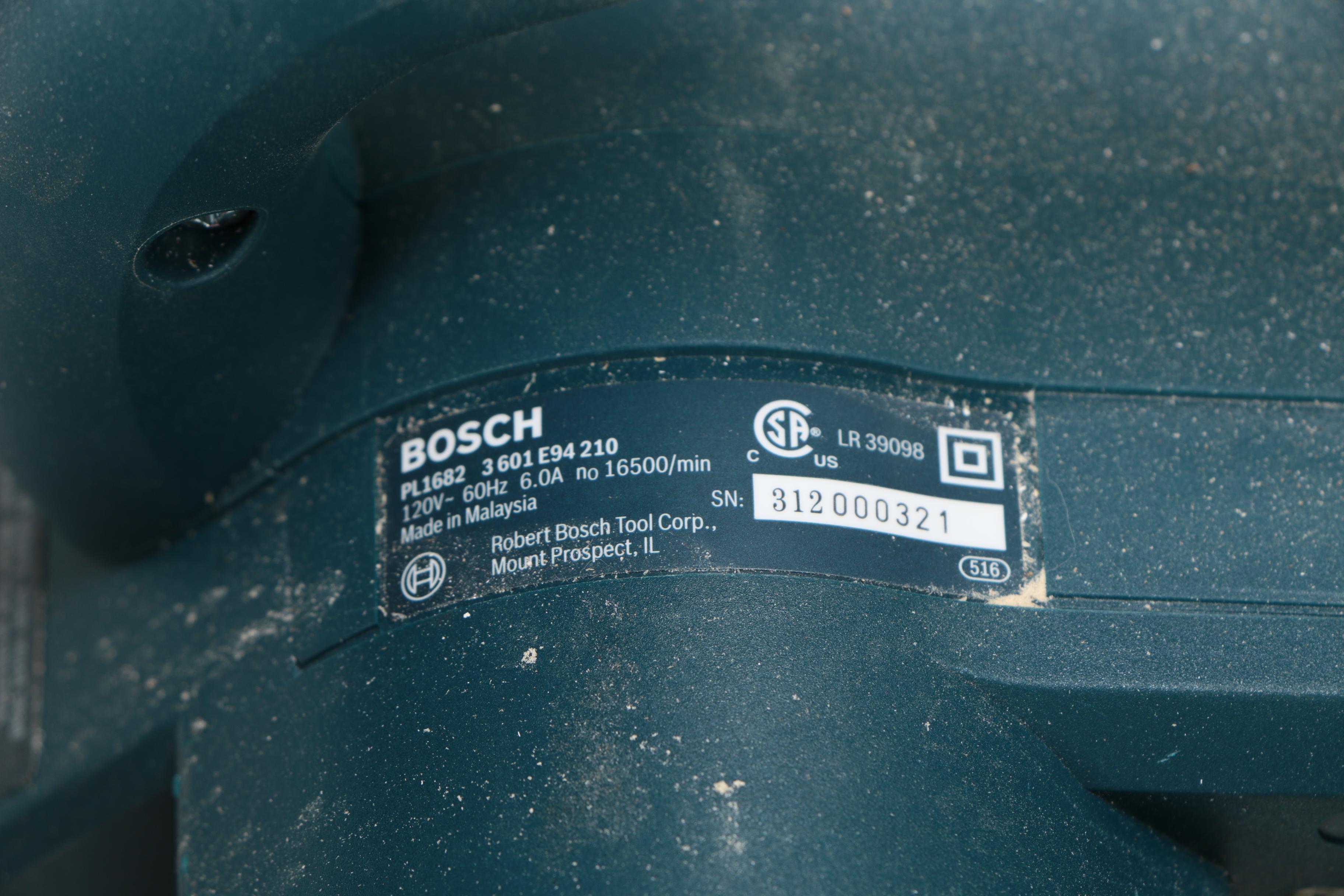 Bosch Corded Circular Saw and Hand Sanders with Blades and Papers
