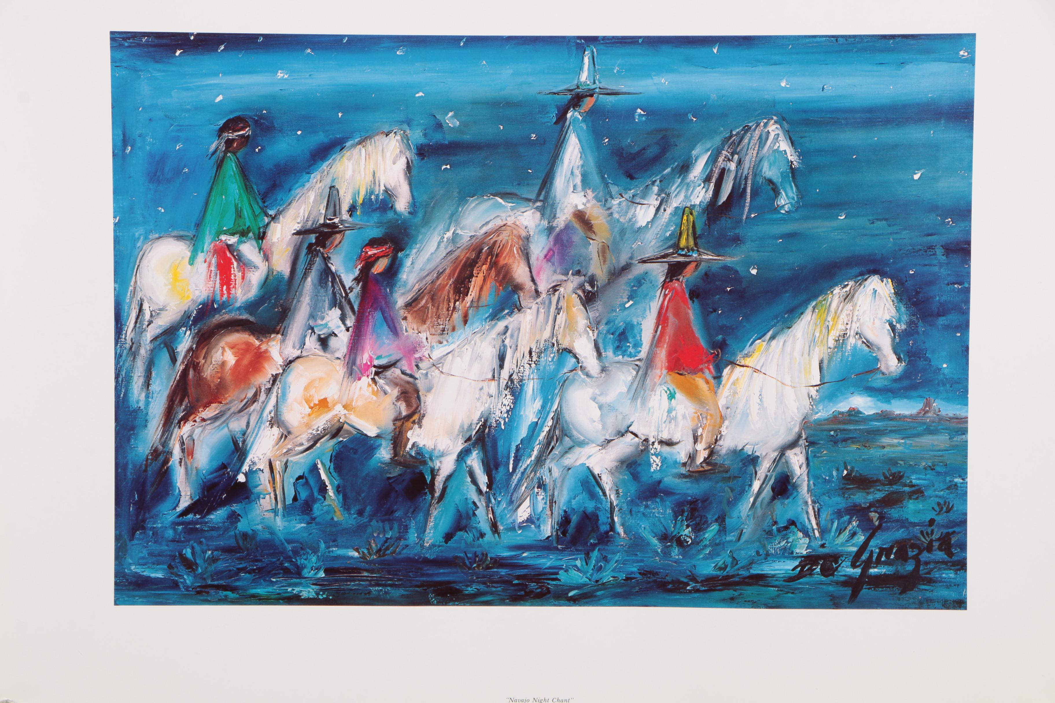 Offset Lithographs After Ettore DeGrazia