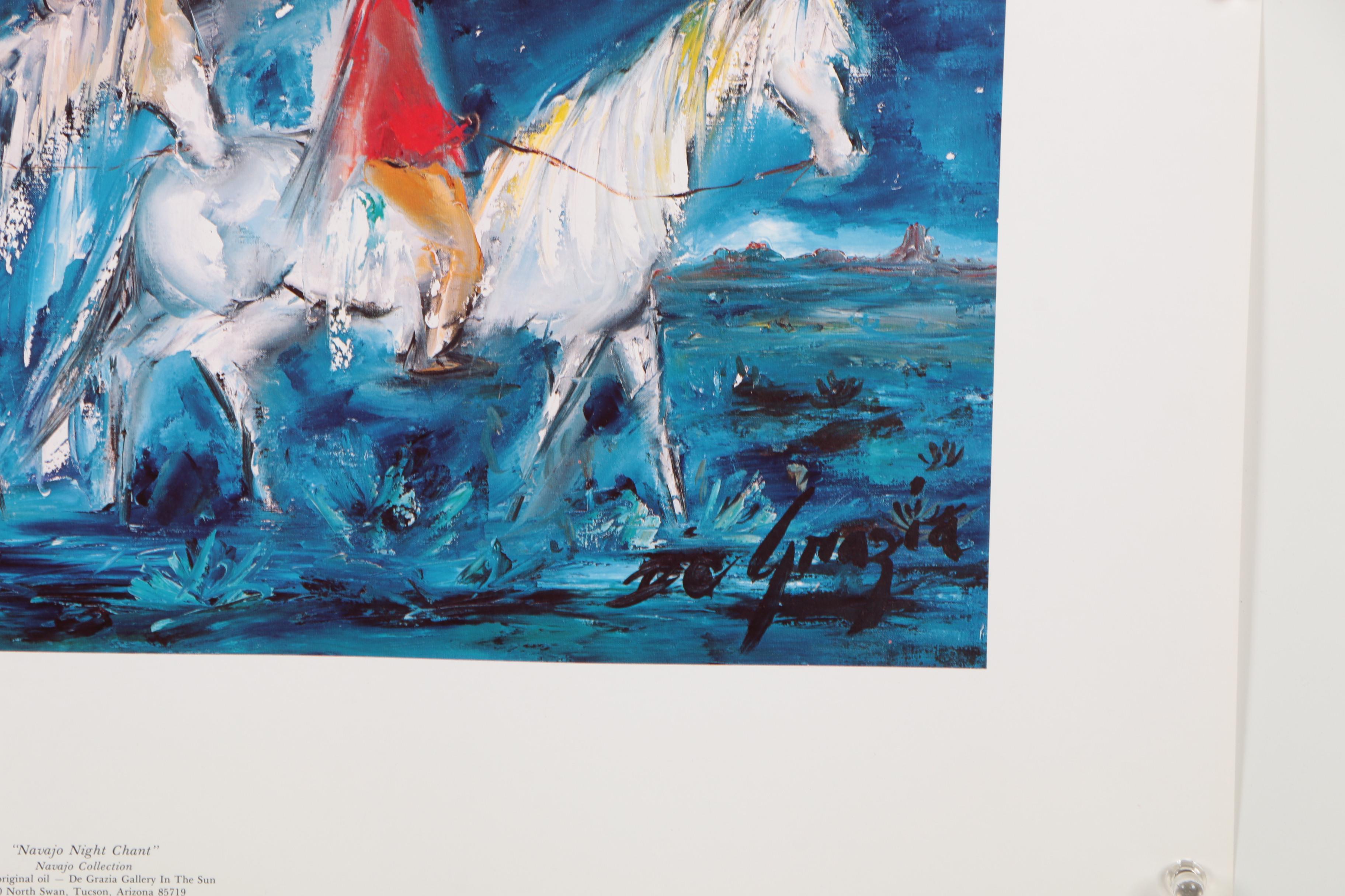 Offset Lithographs After Ettore DeGrazia