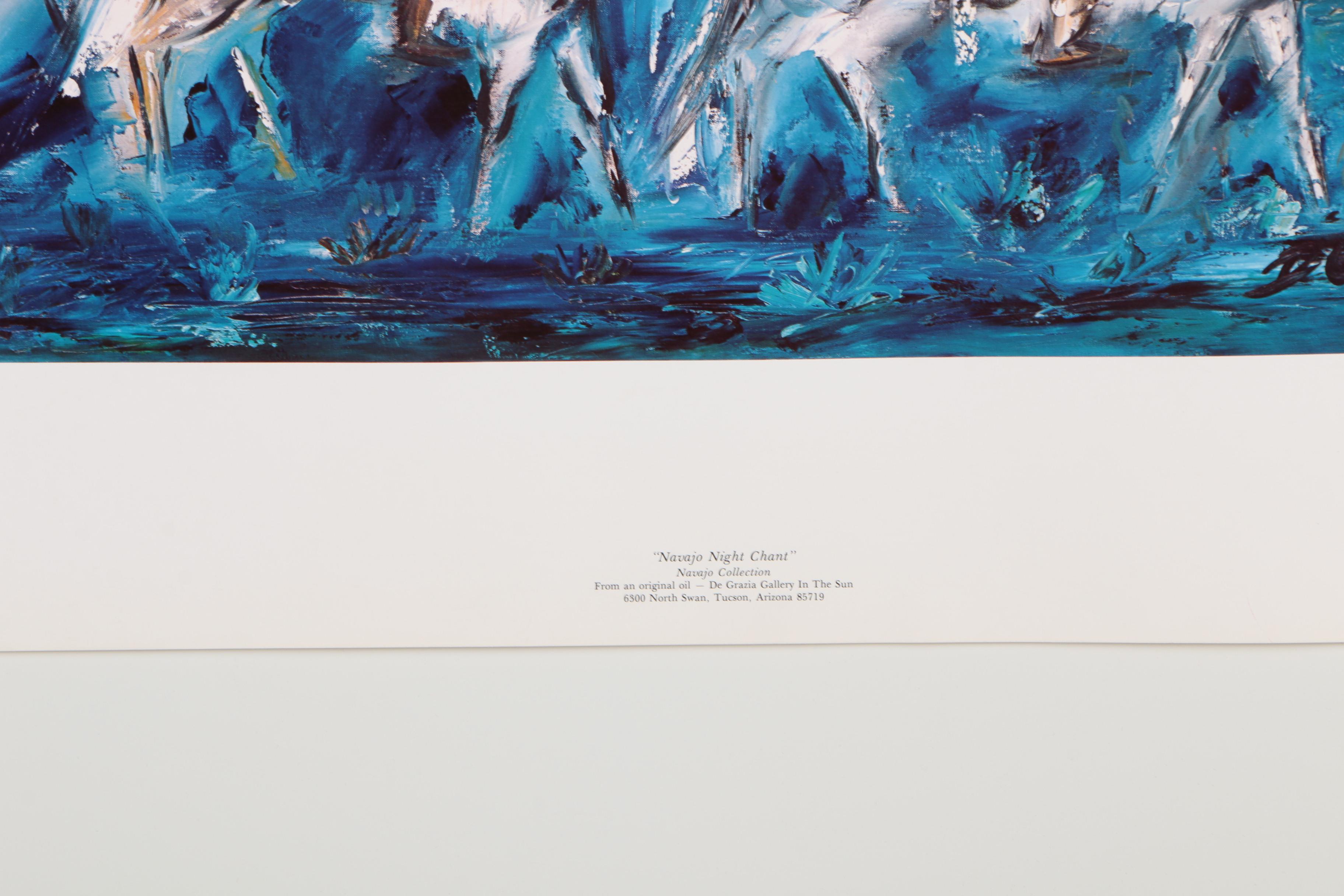 Offset Lithographs After Ettore DeGrazia