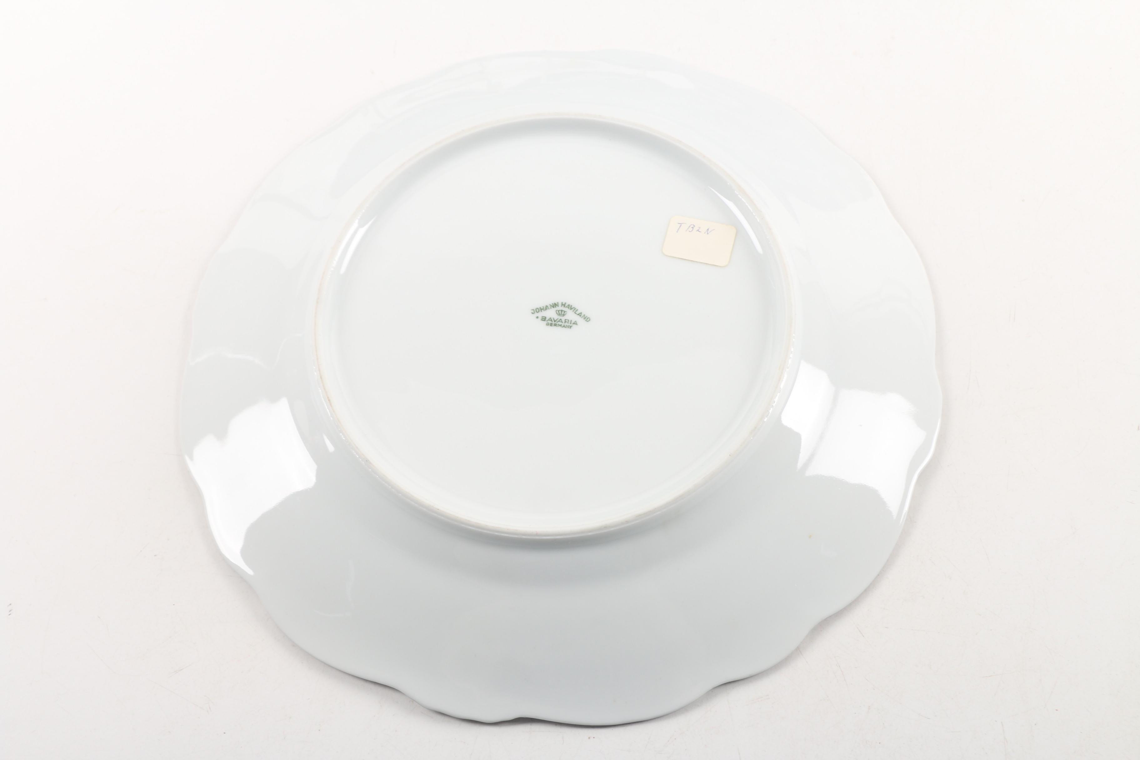 Vintage Ceramic Plates Including Ridgways "Hulda" ca. 1905-20