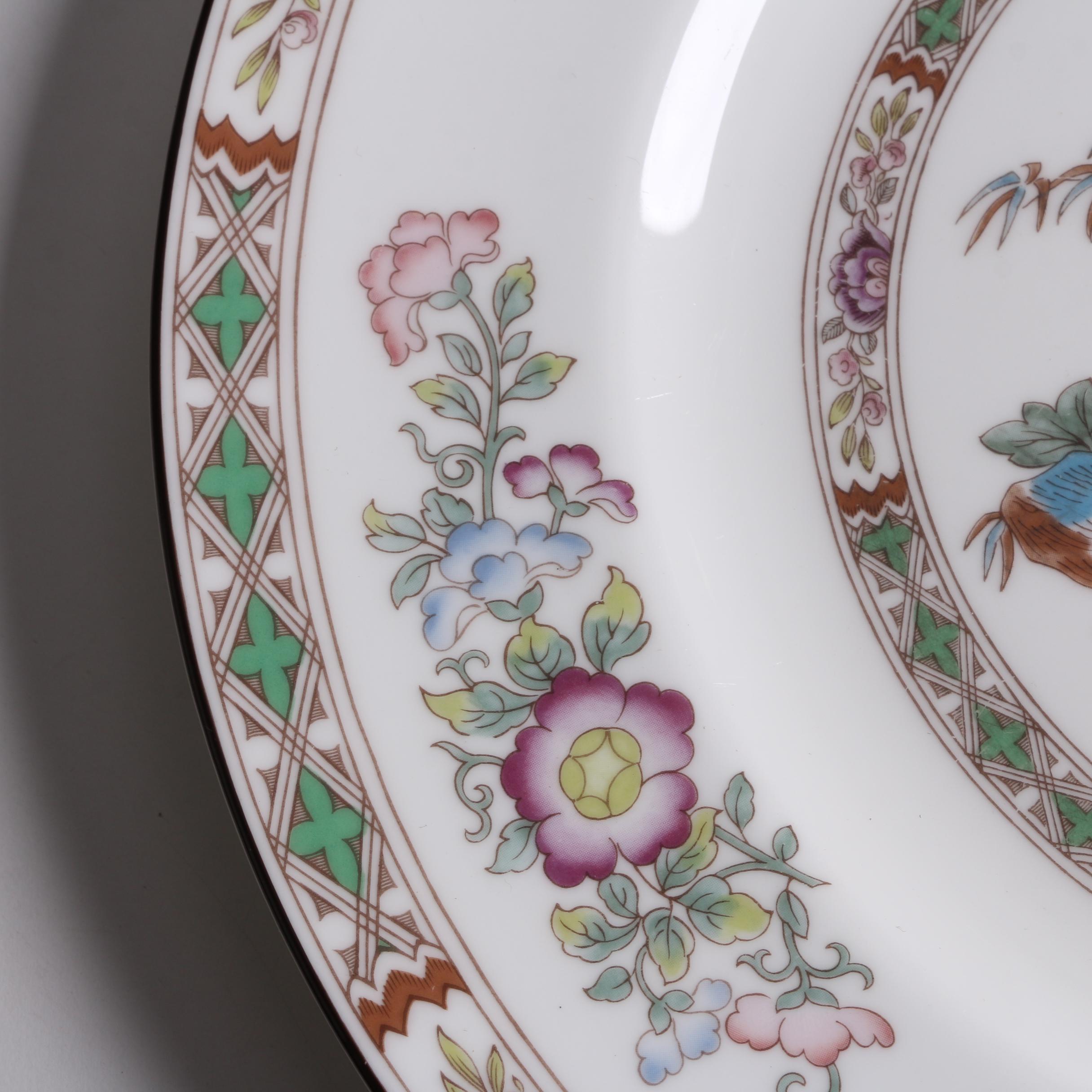 Wedgwood "Kutani Crane" Bone China Dinnerware Circa 1971-98