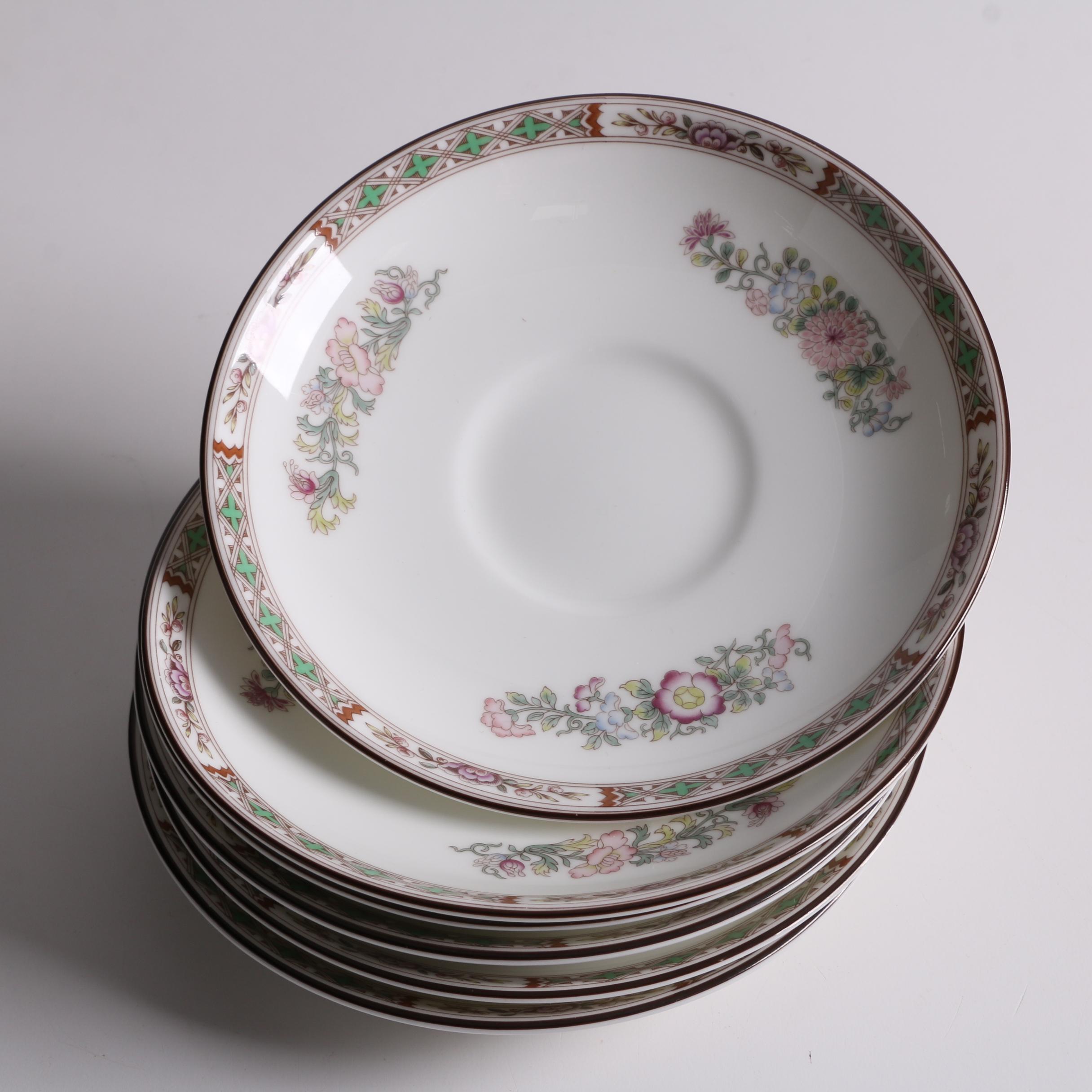 Wedgwood "Kutani Crane" Bone China Dinnerware Circa 1971-98