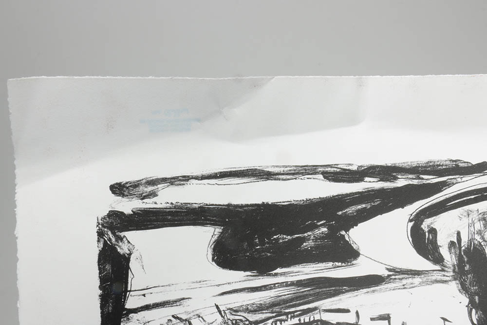 Paul Chidlaw Monochromatic Monotype of a Landscape