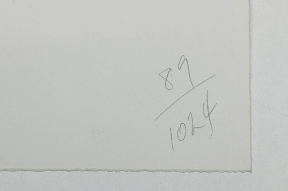 Paul Chidlaw Monochromatic Monotype of a Landscape