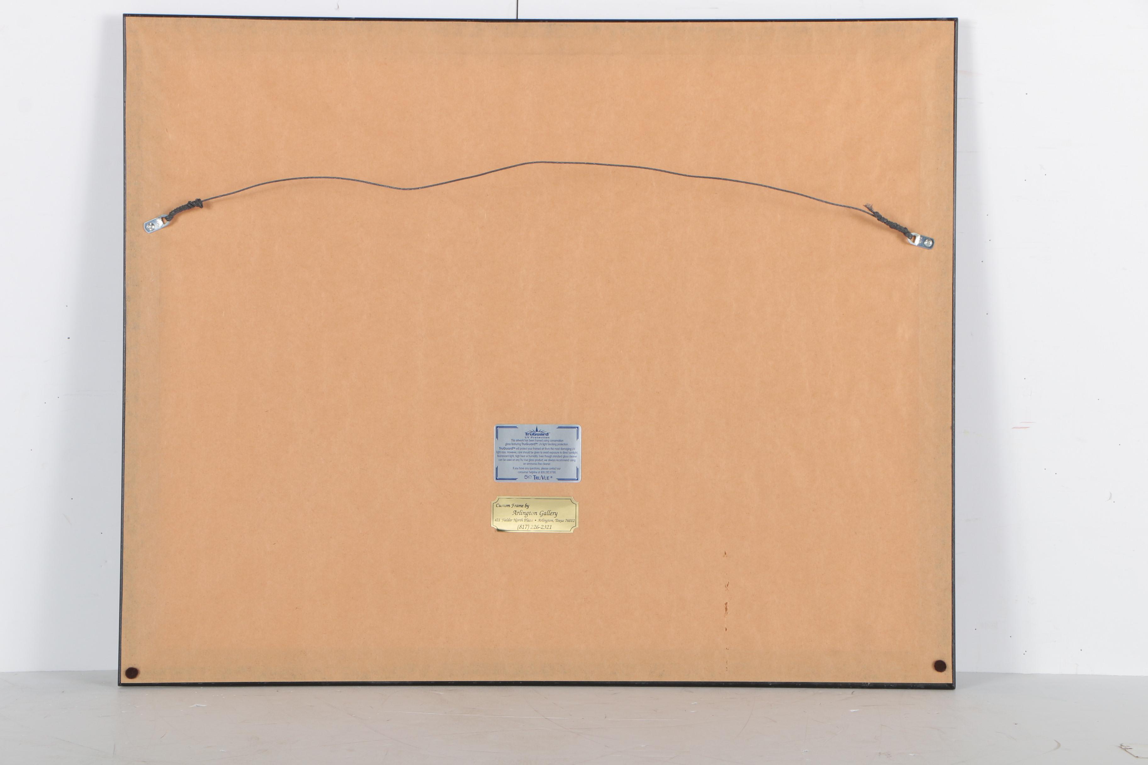 Offset Lithograph After Giselbert Hoke