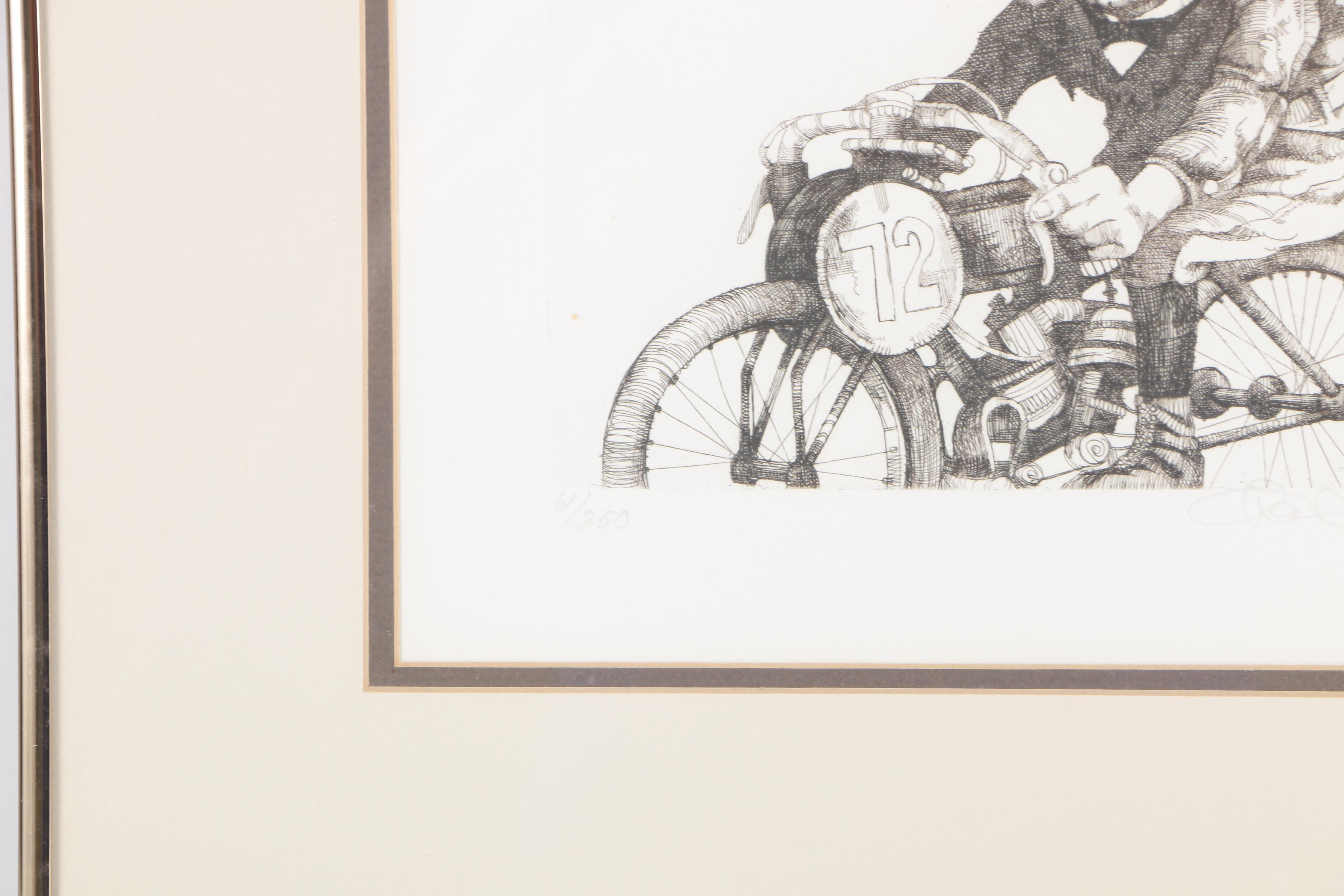 Charles Bragg Limited Edition Etching