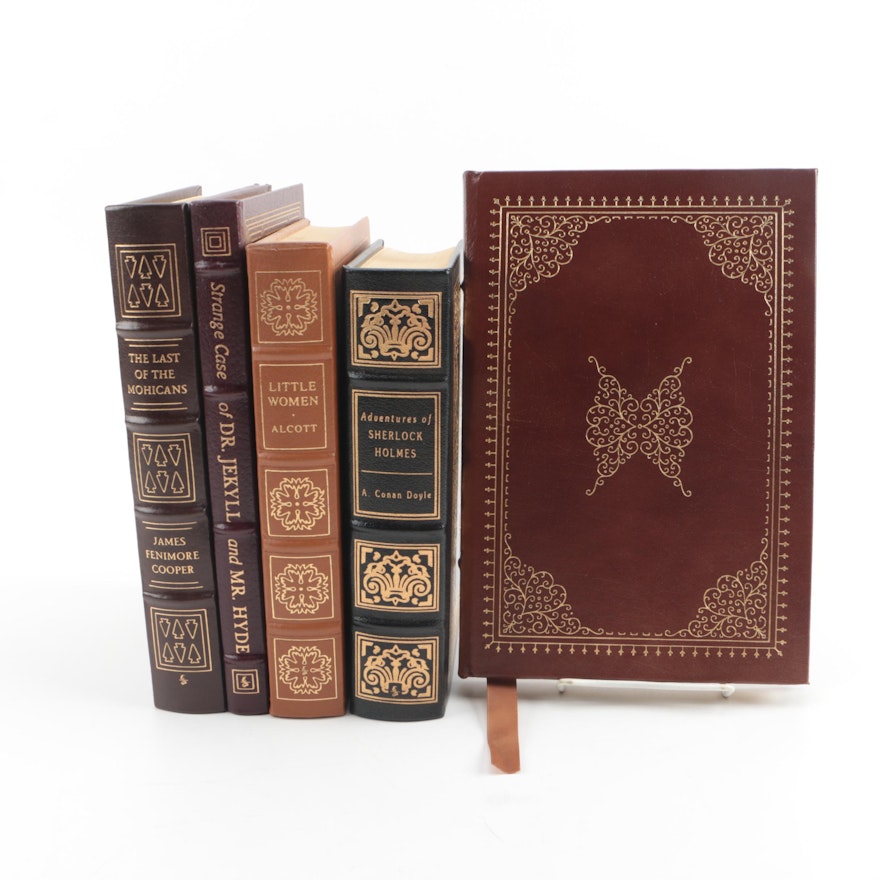 Easton Press Leather Bound Collector's Editions Including Arthur Conan Doyle