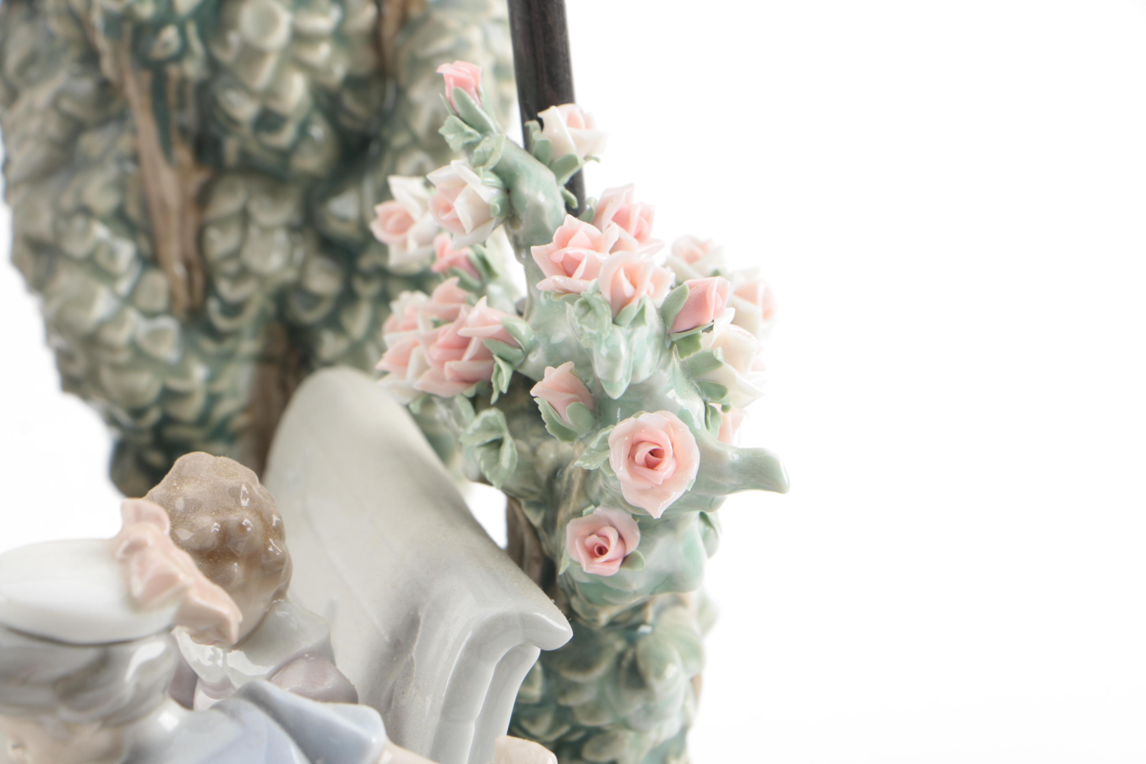 Lladró "Stroll in the Park" Porcelain Tableau