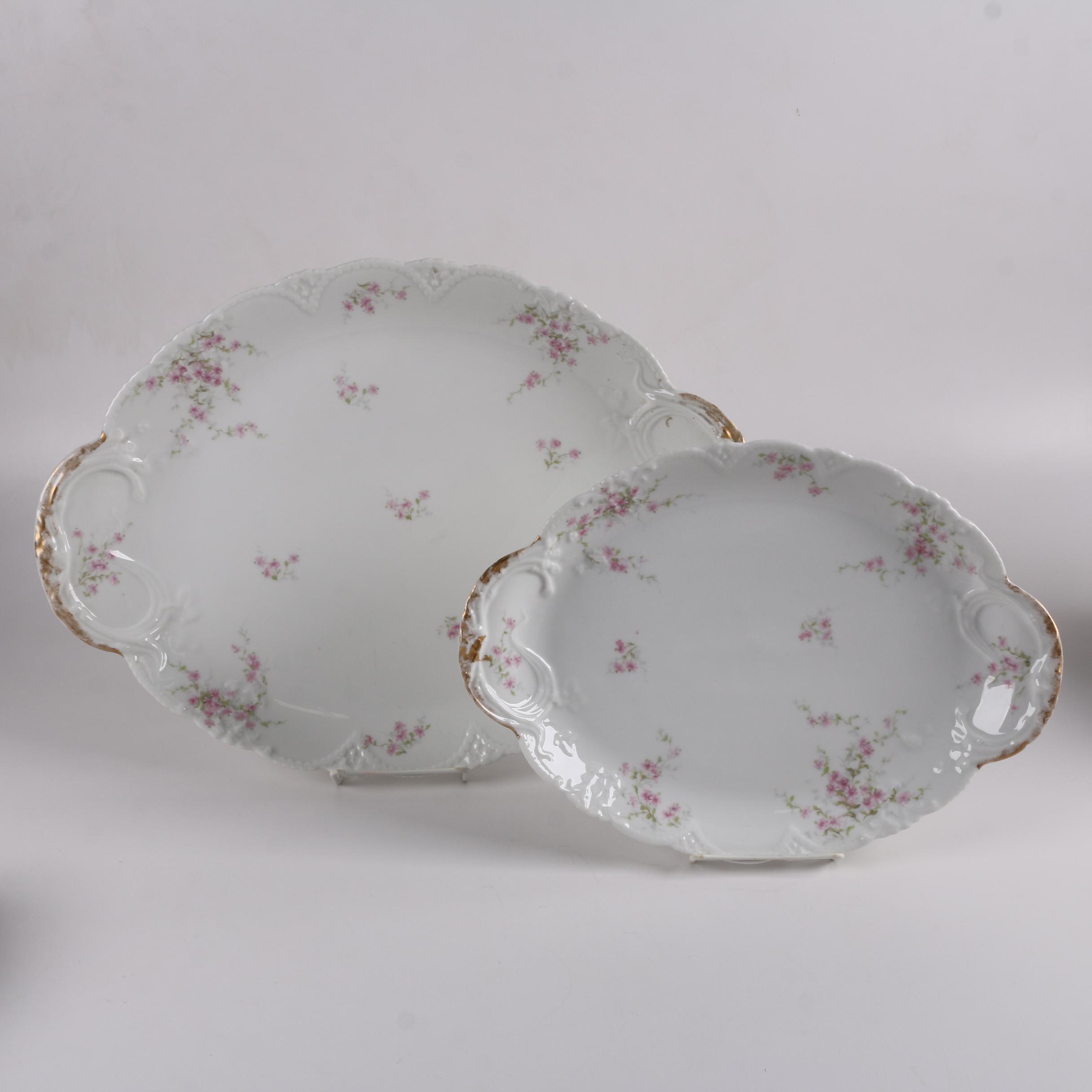 Antique Theodore Haviland Limoges Porcelain Dinnerware ca. 1895