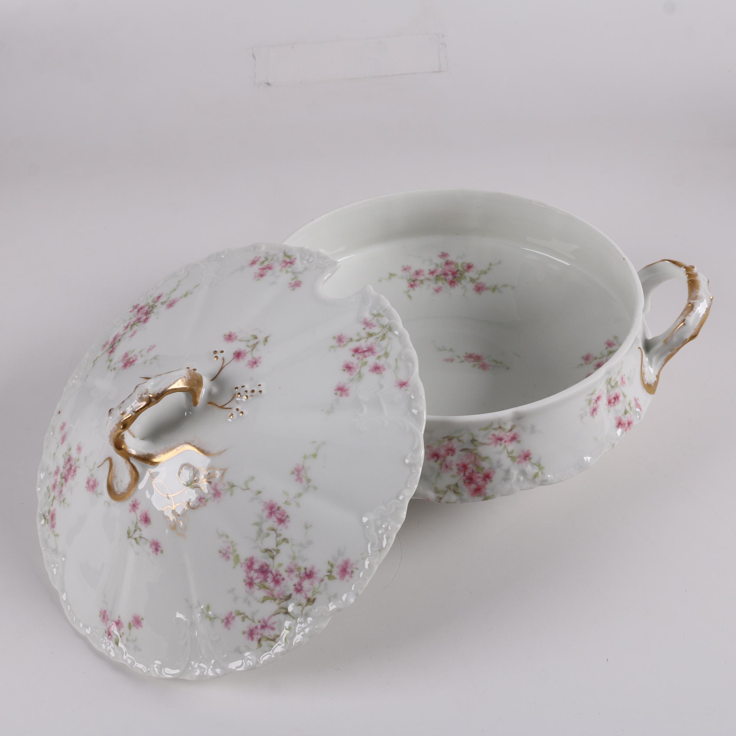 Antique Theodore Haviland Limoges Porcelain Dinnerware ca. 1895