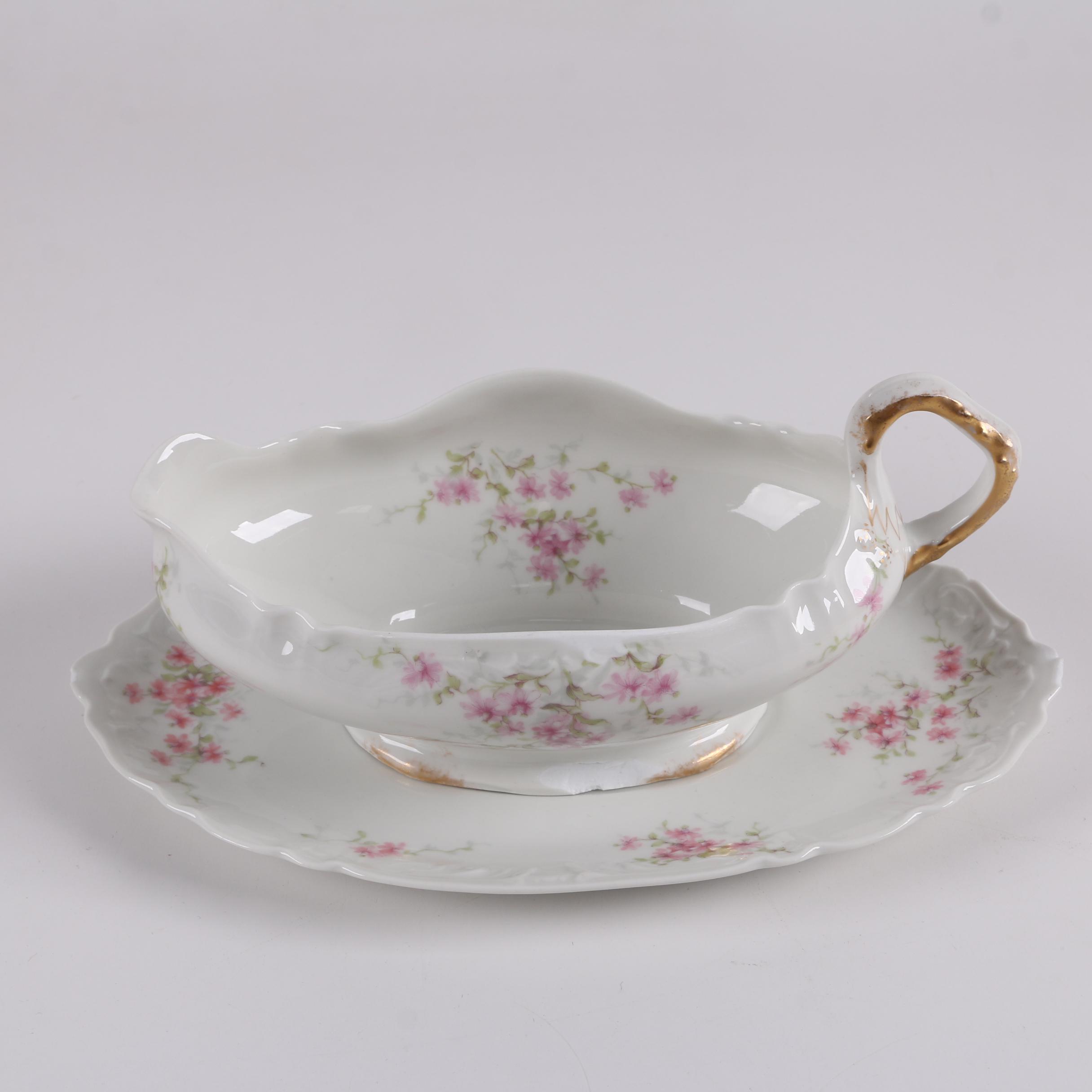 Antique Theodore Haviland Limoges Porcelain Dinnerware ca. 1895