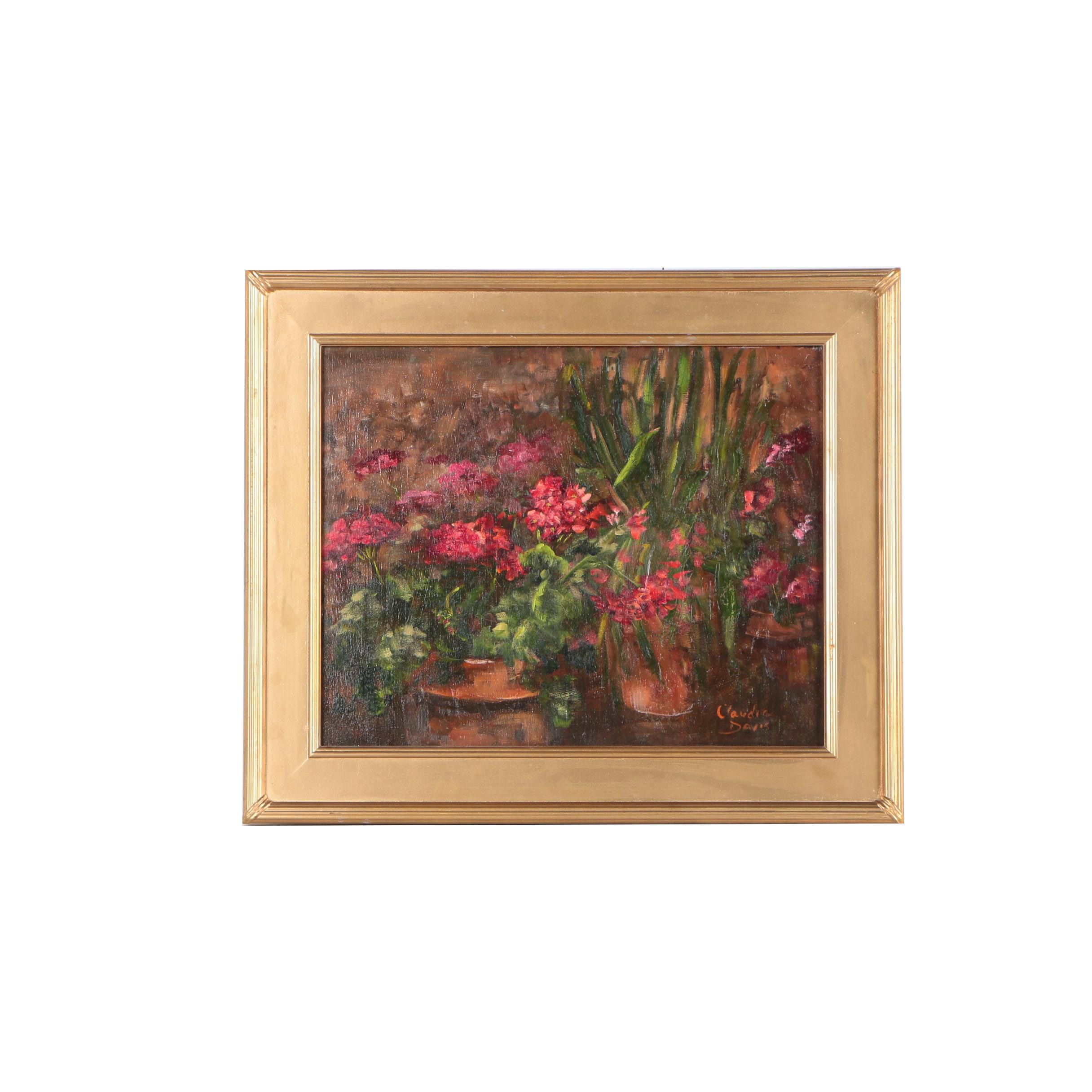 Claudia Davis Oil Painting of Still Life